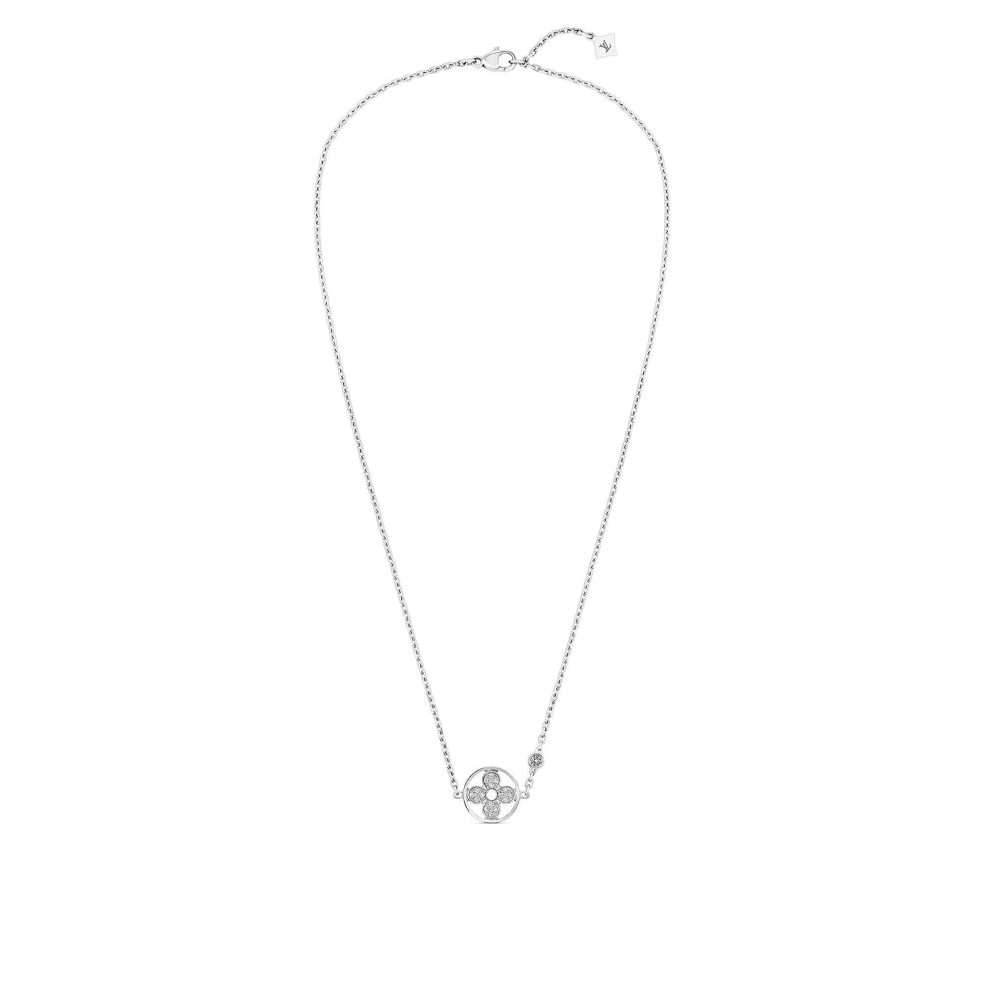 IDYLLE BLOSSOM 18K Gold Diamond Necklace - 3