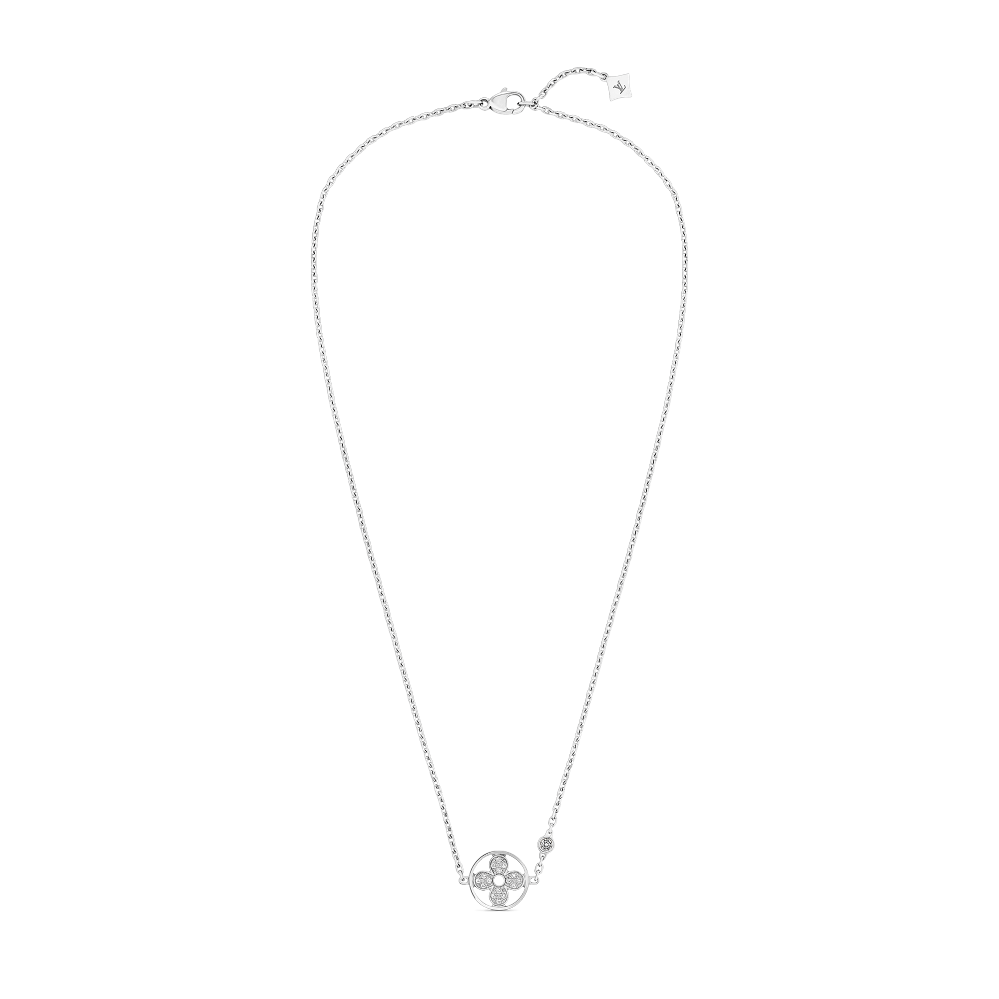 IDYLLE BLOSSOM 18K Gold Diamond Necklace - 5
