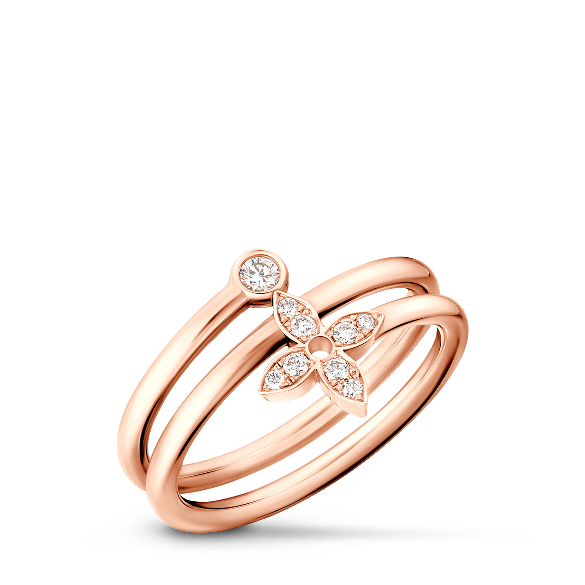 IDYLLE BLOSSOM MULTI 18K Gold (Pink) Diamond Ring - 3