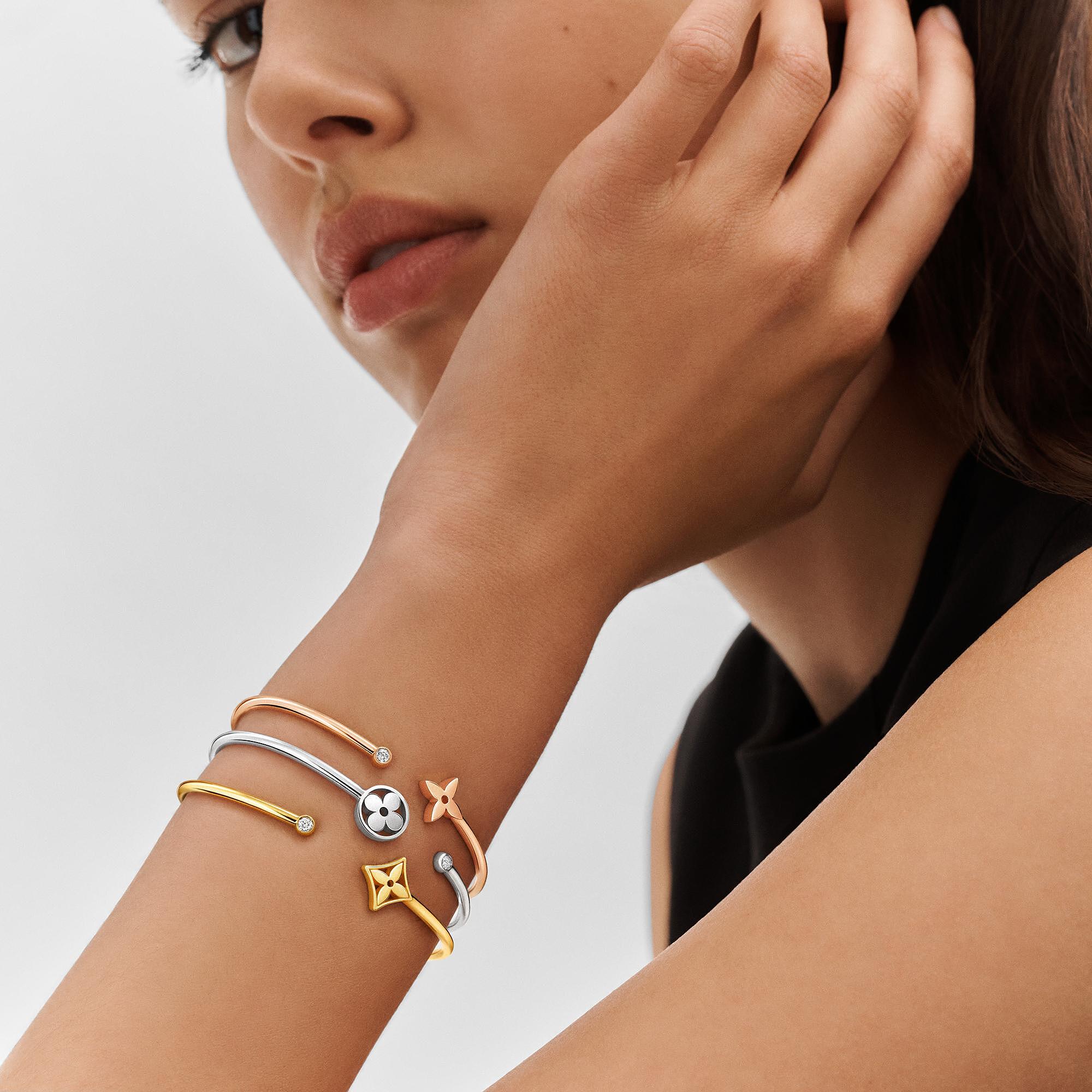 IDYLLE BLOSSOM TWIST Bracelet, 18K Gold - 3