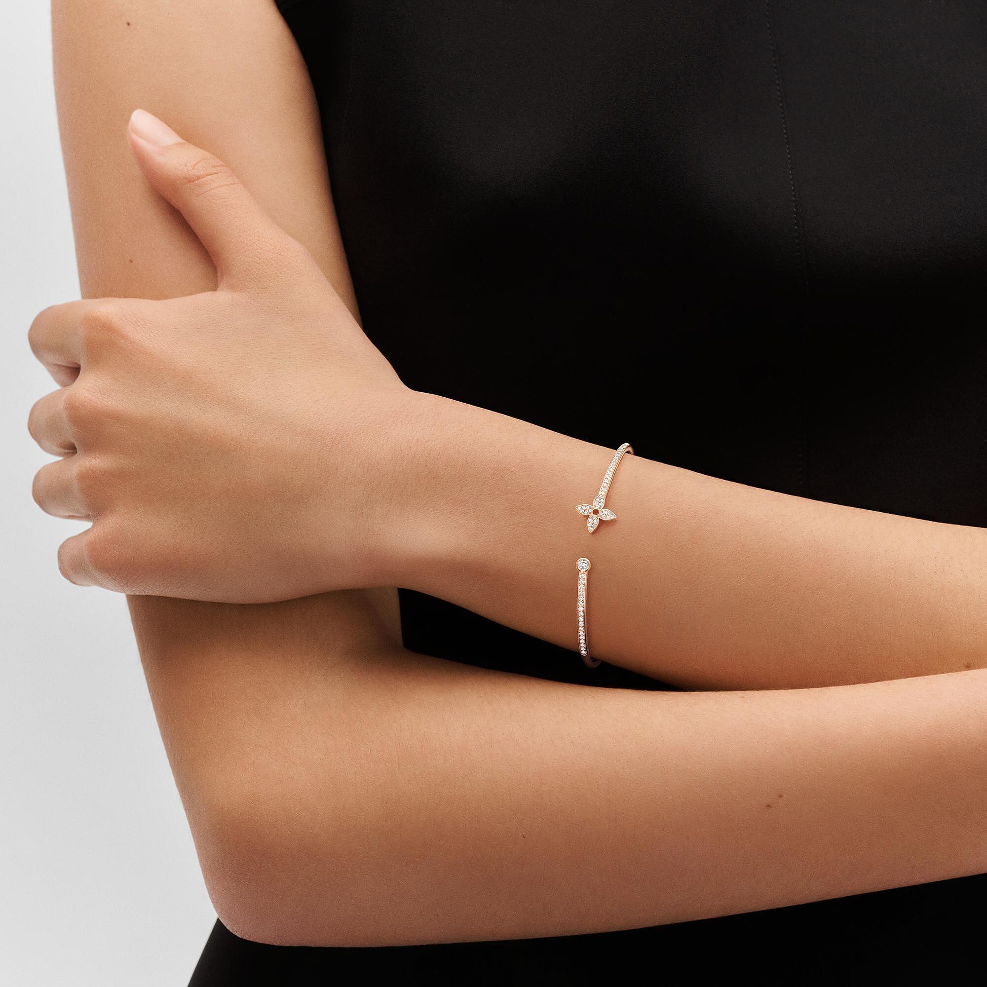 Idylle Blossom Twist 18K gold diamond bracelet - 2