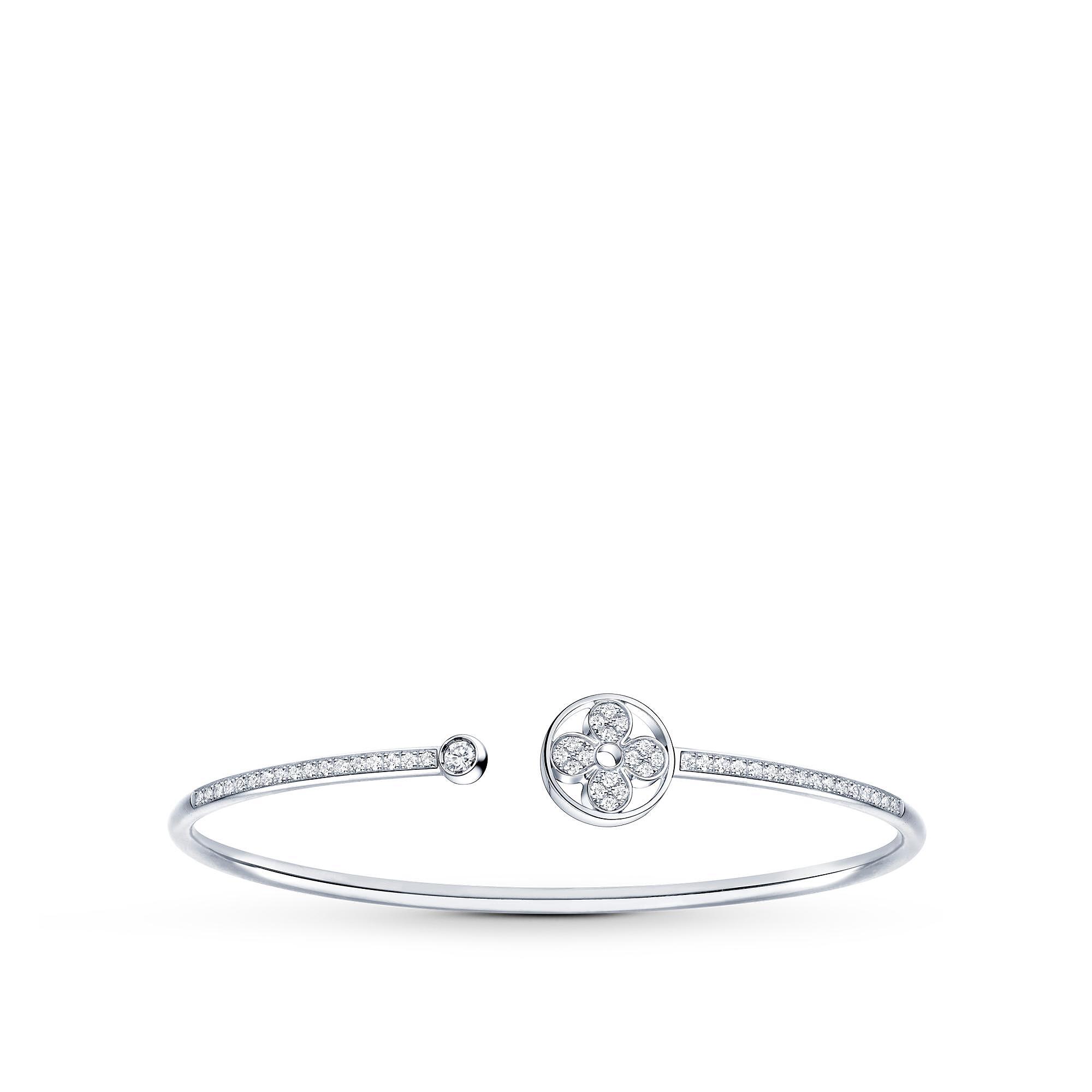 Idylle Blossom Twist 18K gold diamond bracelet - 1