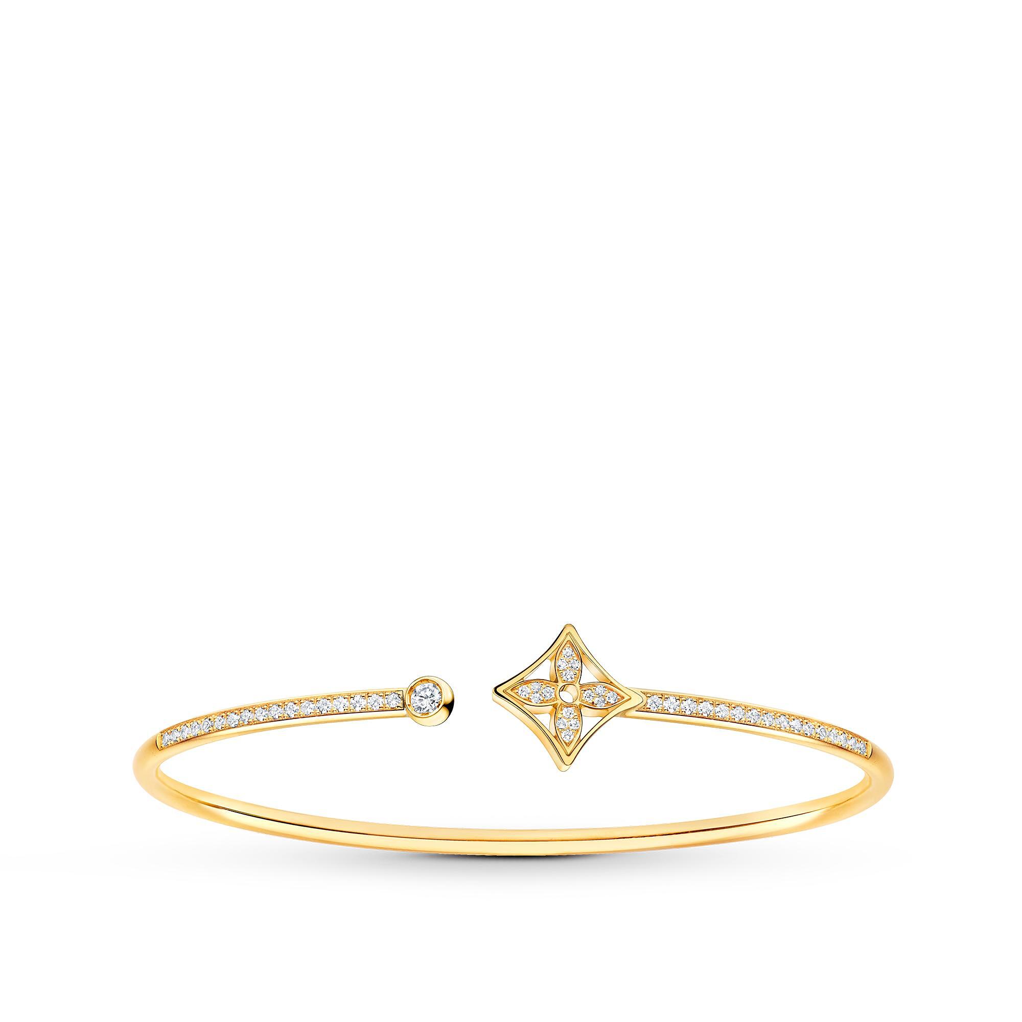 Idylle Blossom Twist 18K gold diamond bracelet - 1