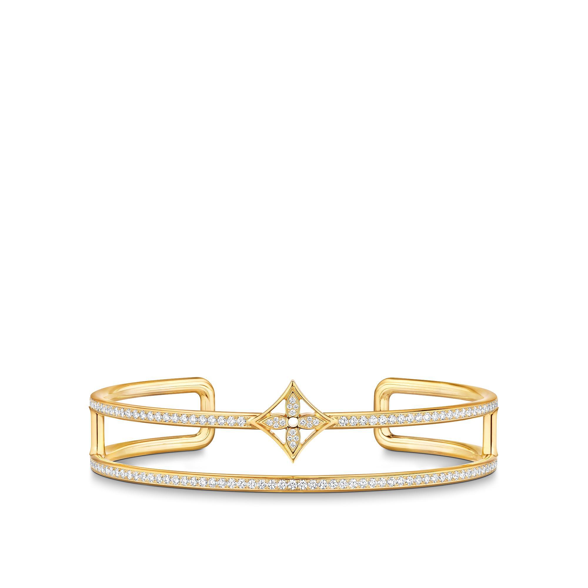 IDYLLE BLOSSOM TWO-ROW 18K gold diamond bracelet - 3