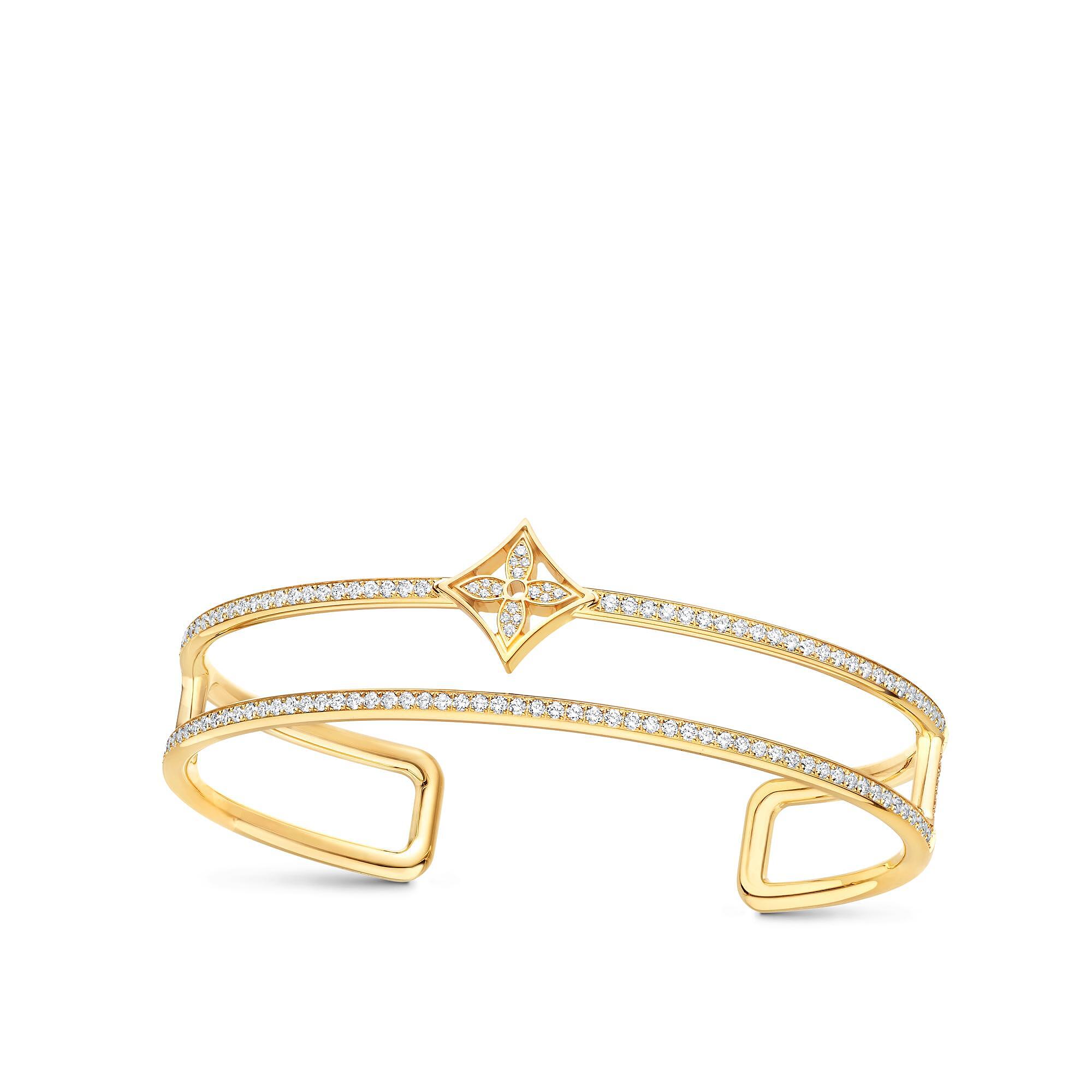IDYLLE BLOSSOM TWO-ROW 18K gold diamond bracelet - 1