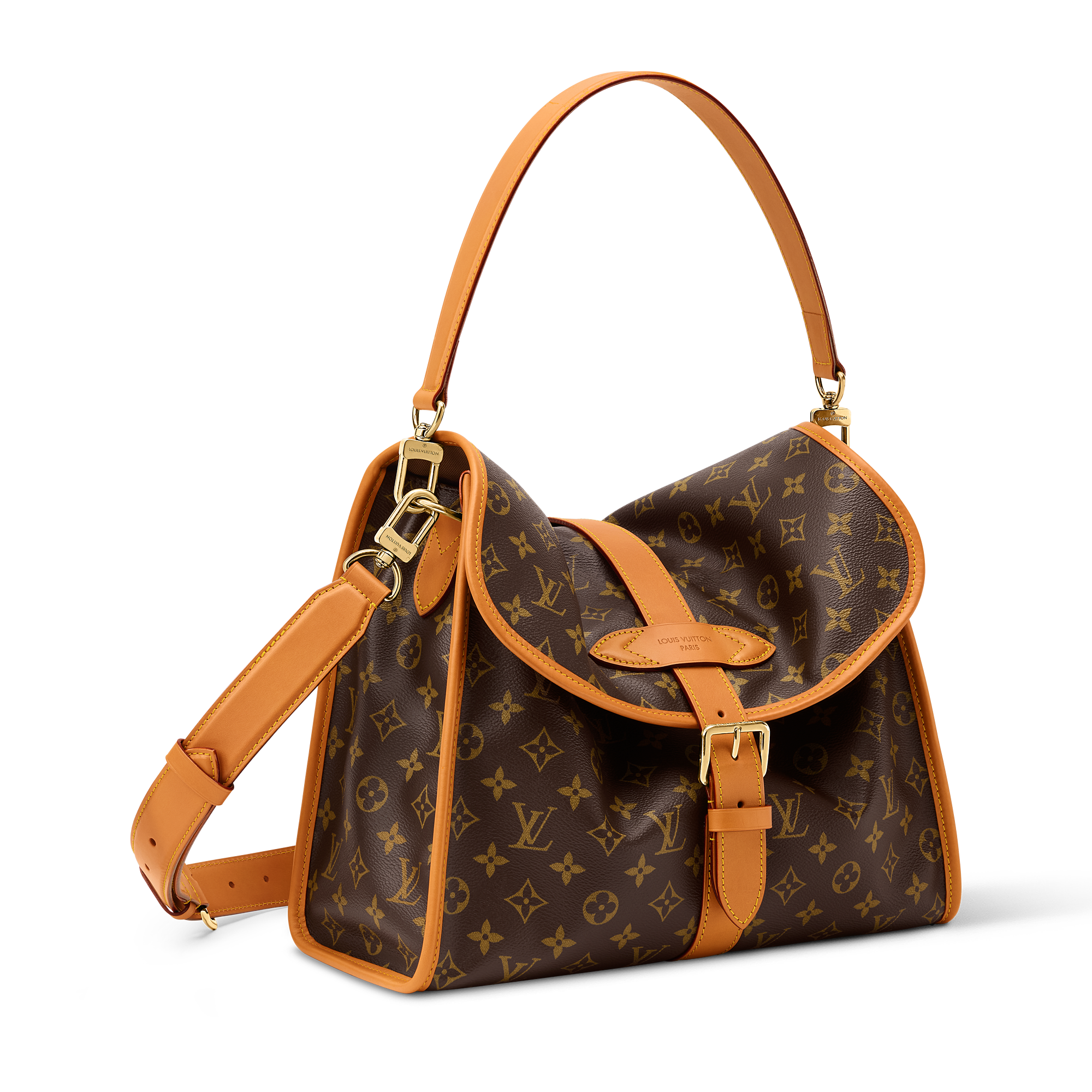 Leather -- JET LAG medium bag