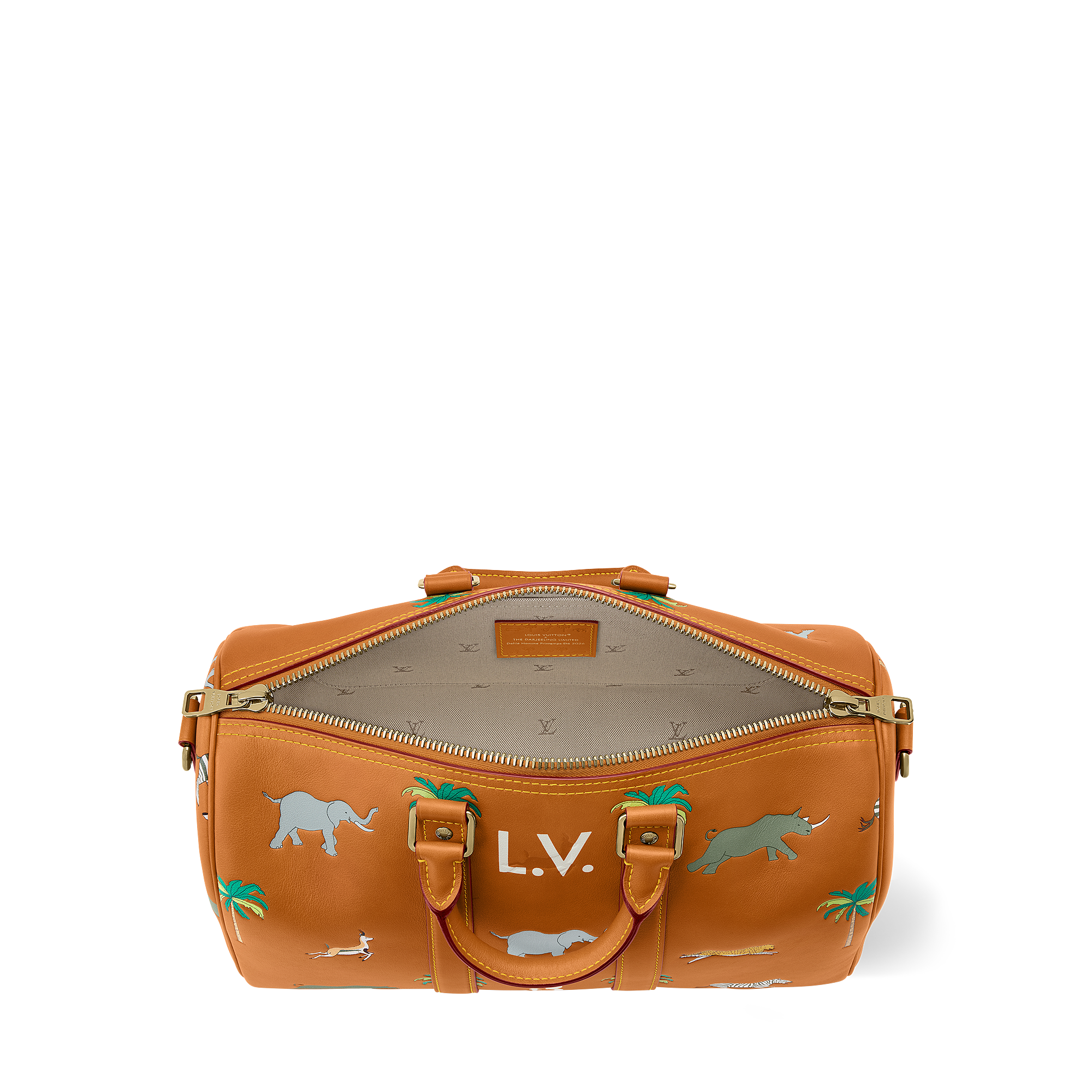 KEEPALL BANDOULIÈRE 35 Bag - LV X THE DARJELING LIMITED Collection - 4