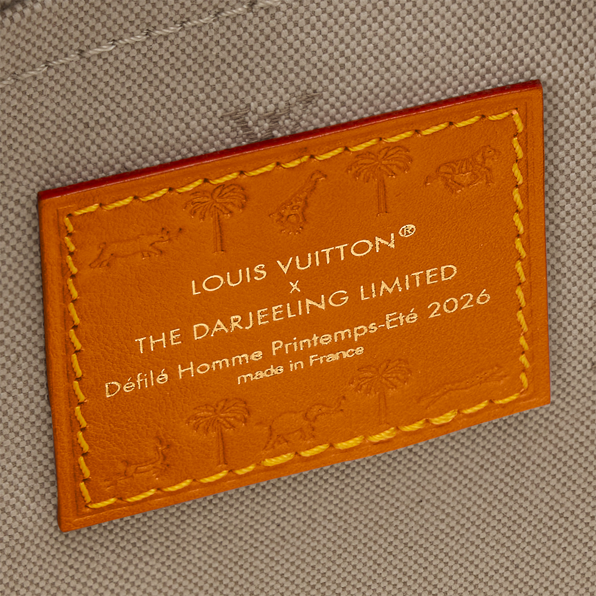 KEEPALL BANDOULIÈRE 35 Bag - LV X THE DARJELING LIMITED Collection - 6