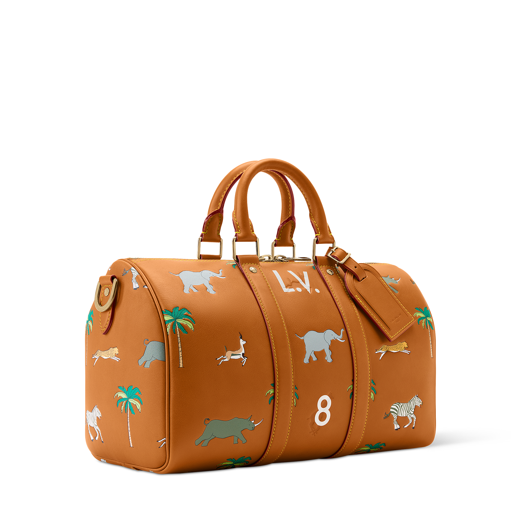 KEEPALL BANDOULIÈRE 35 Bag - LV X THE DARJELING LIMITED Collection - 3