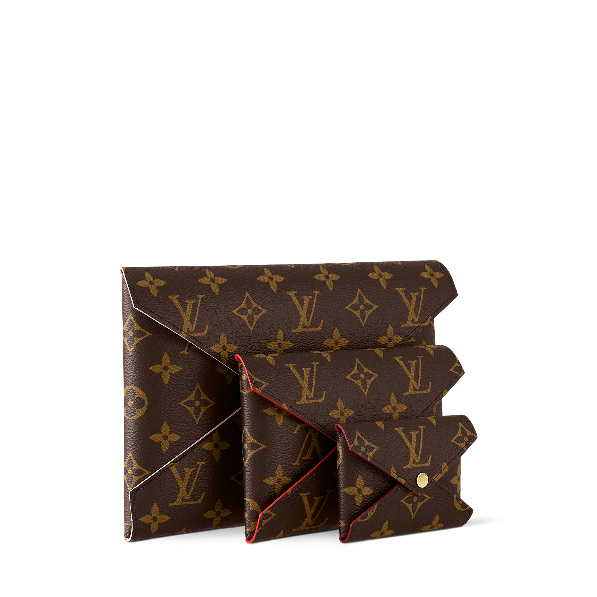 Leather -- KIRIGAMI POCHETTE Clutch