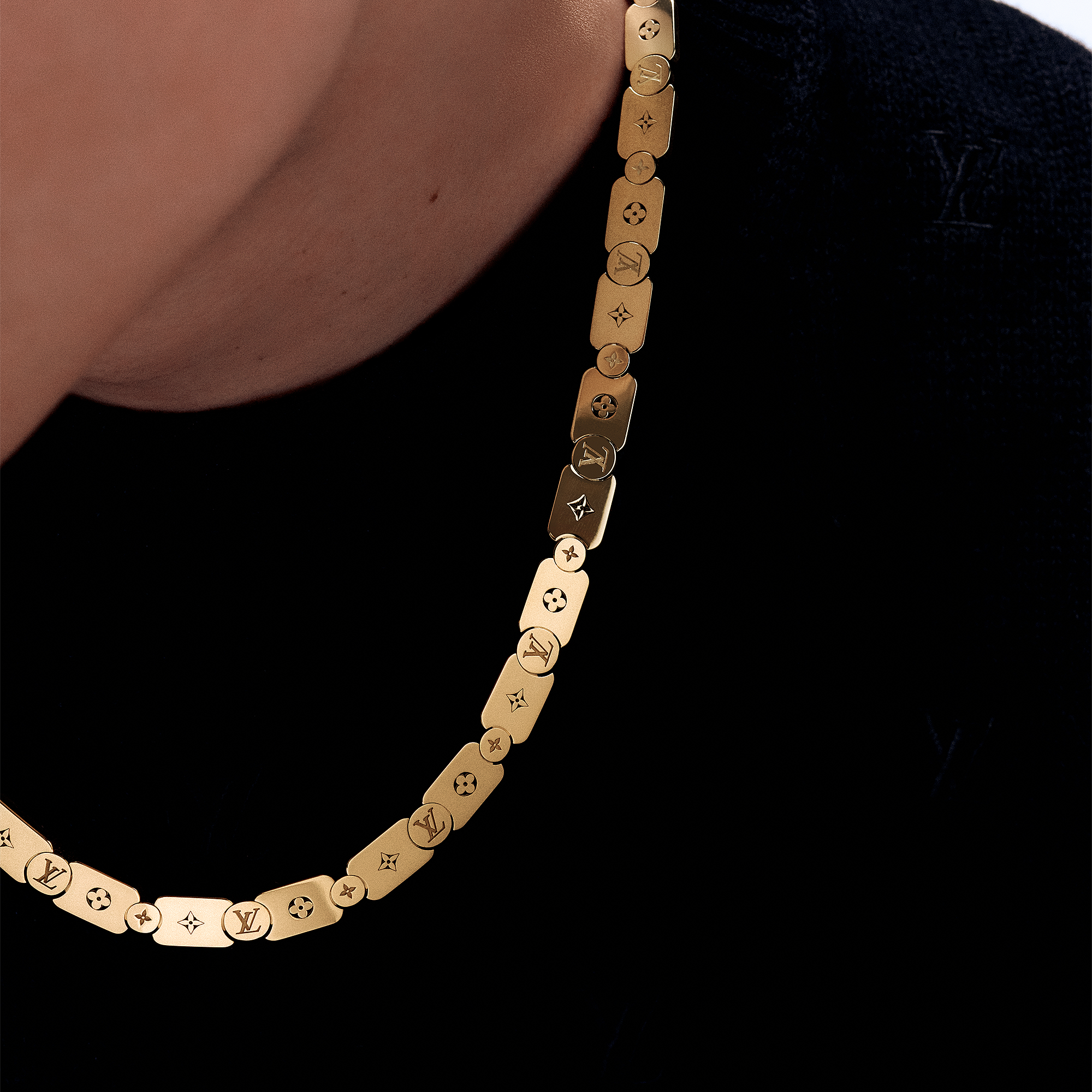 LES GASTONS VUITTON GOURMETTE 18K Gold Necklace - 6