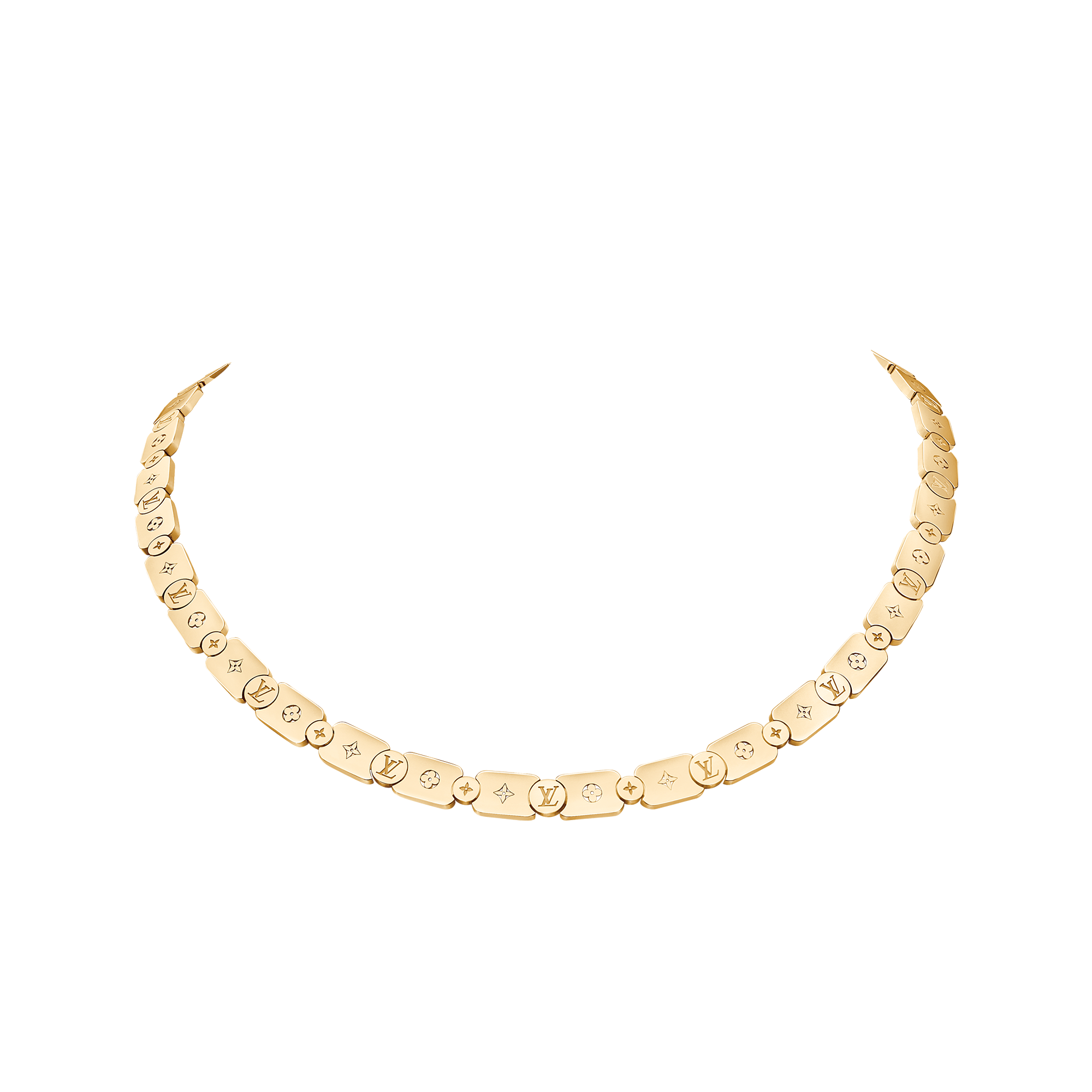 LES GASTONS VUITTON GOURMETTE 18K Gold Necklace - 4