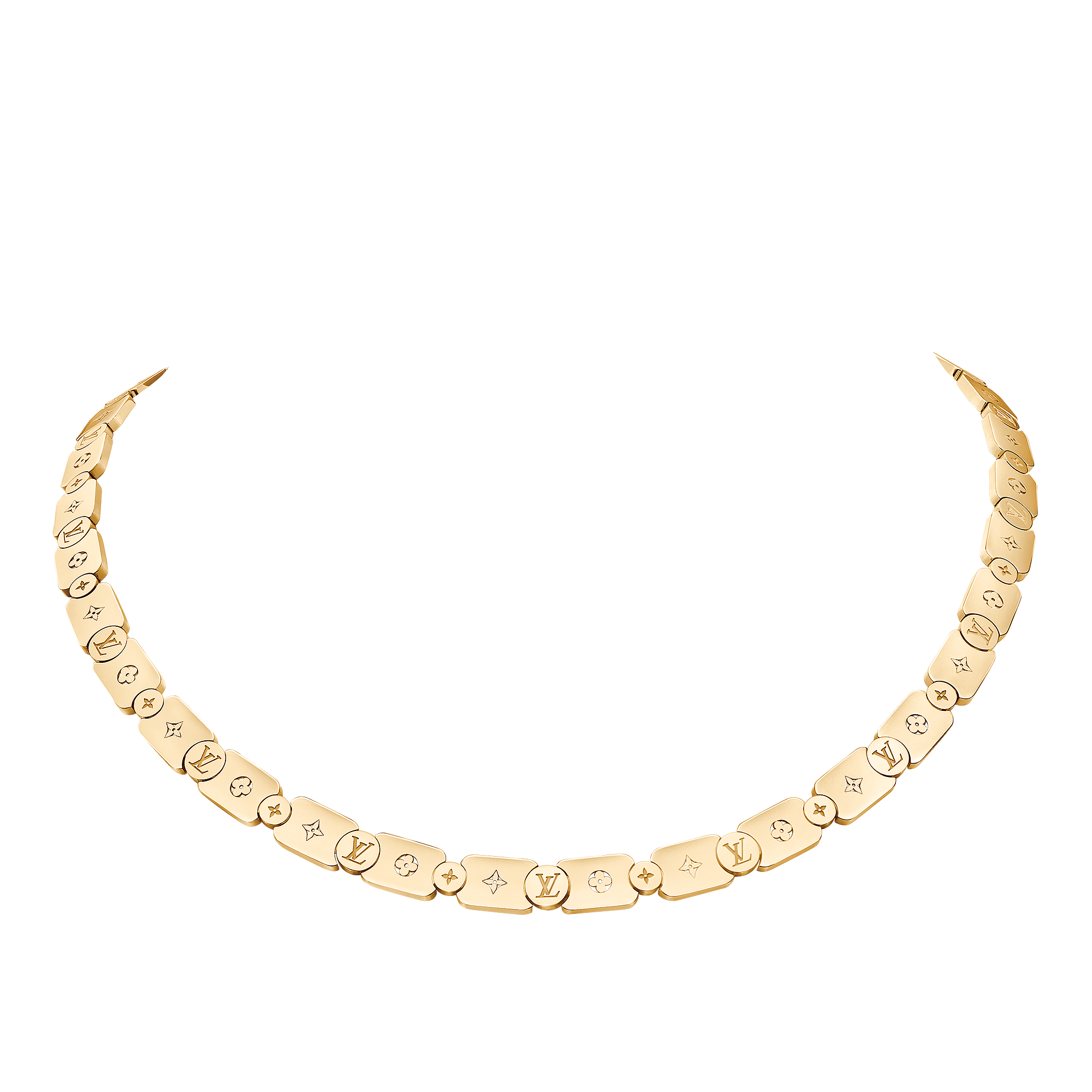 LES GASTONS VUITTON GOURMETTE 18K Gold Necklace - 3