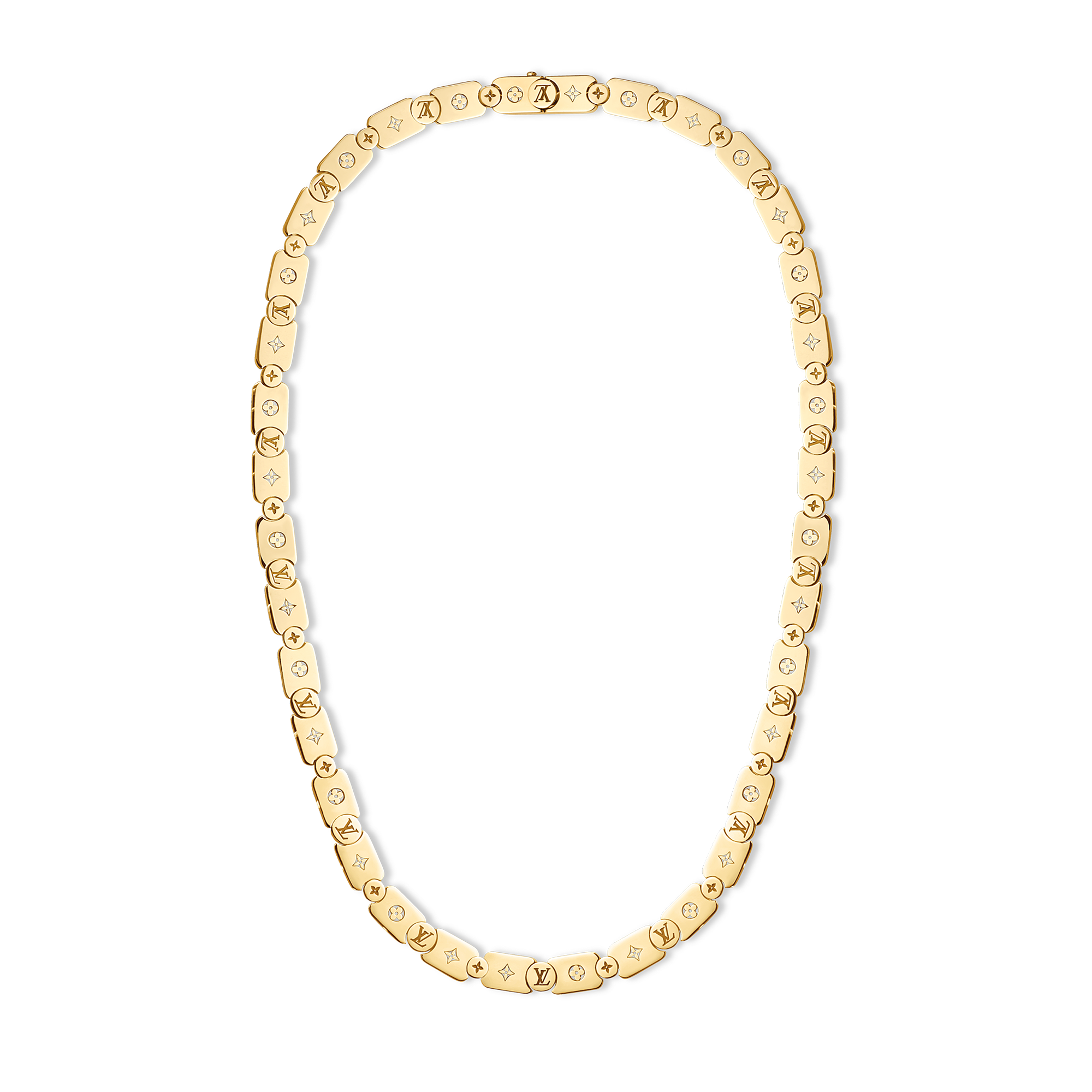 LES GASTONS VUITTON GOURMETTE 18K Gold Necklace - 1