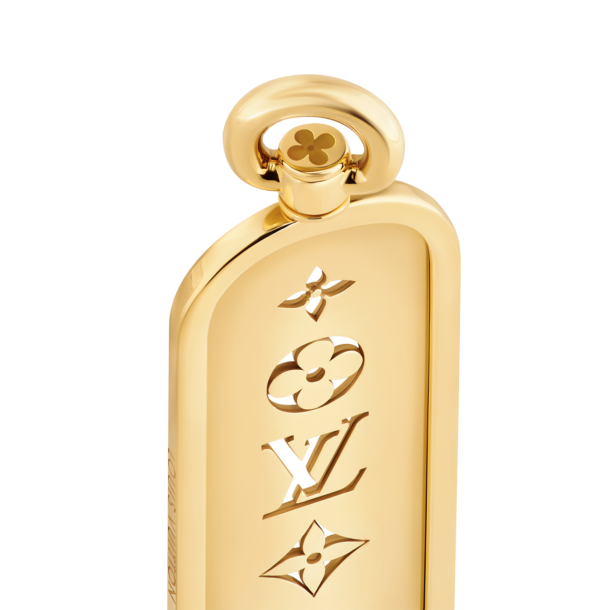 LES GASTONS VUITTON LARGE TAG 18K Gold Necklace - 4