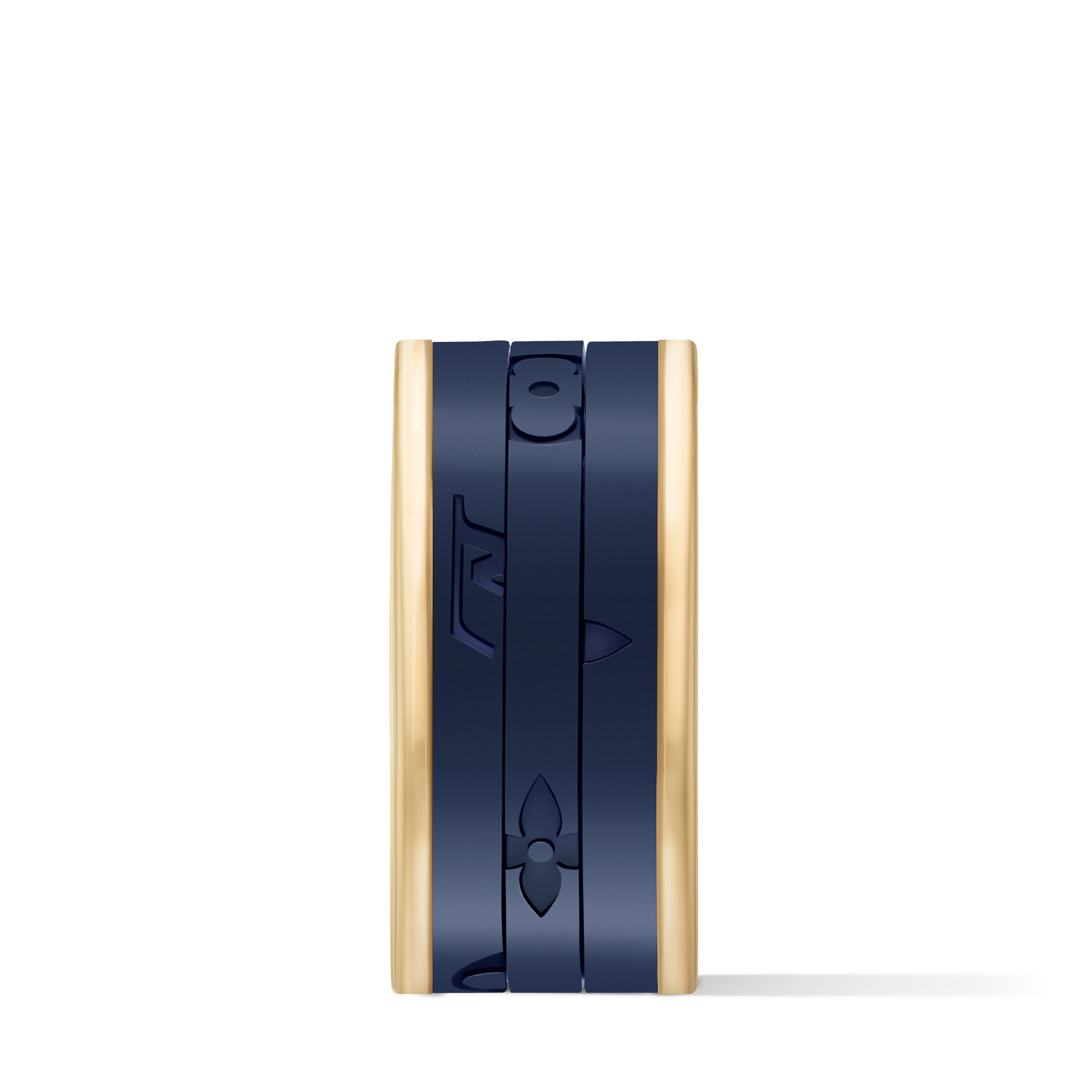LES GASTONS VUITTON PUZZLE 18K Gold Titanium Ring - 8