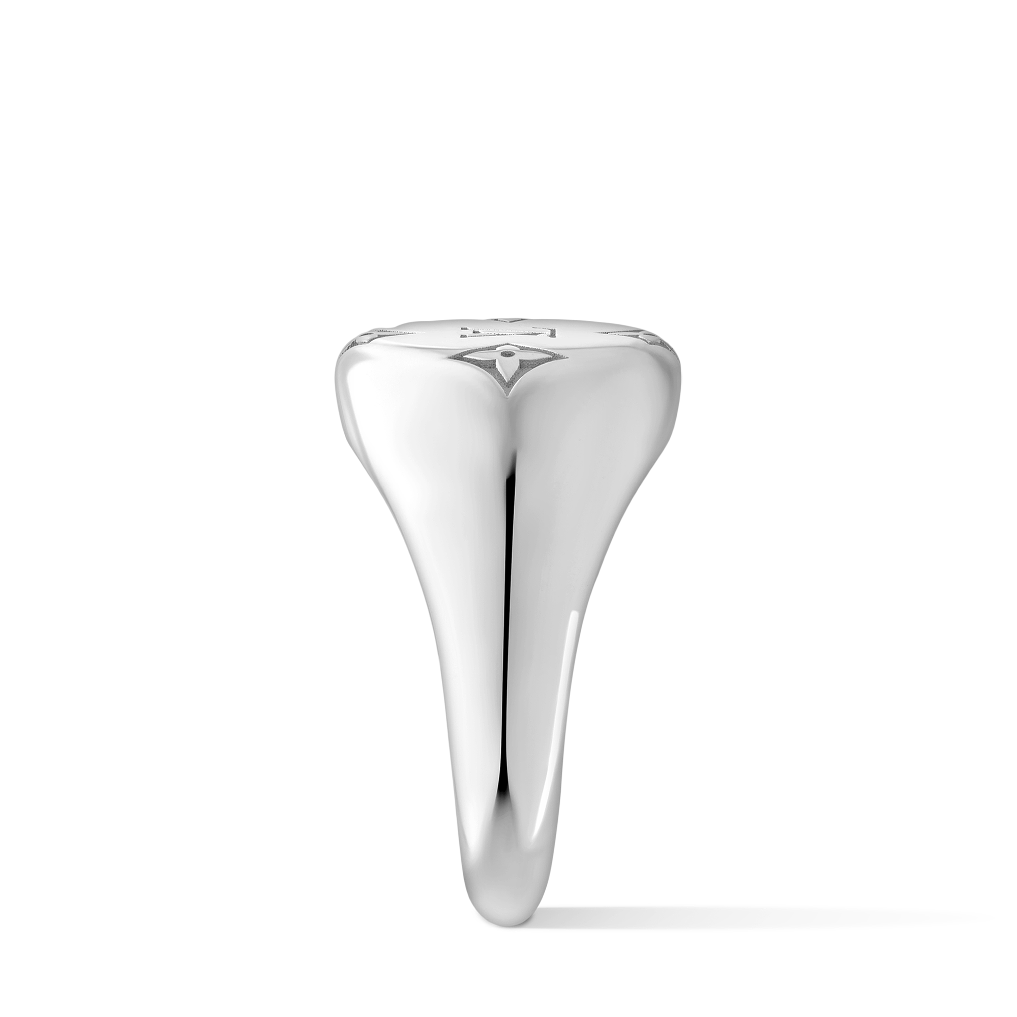 LES GASTONS VUITTON SIGNET 18K Gold Ring - 6