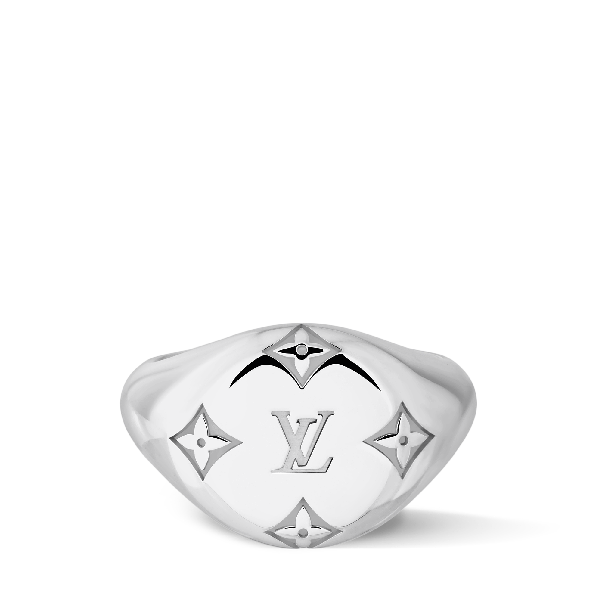 LES GASTONS VUITTON SIGNET 18K Gold Ring - 1
