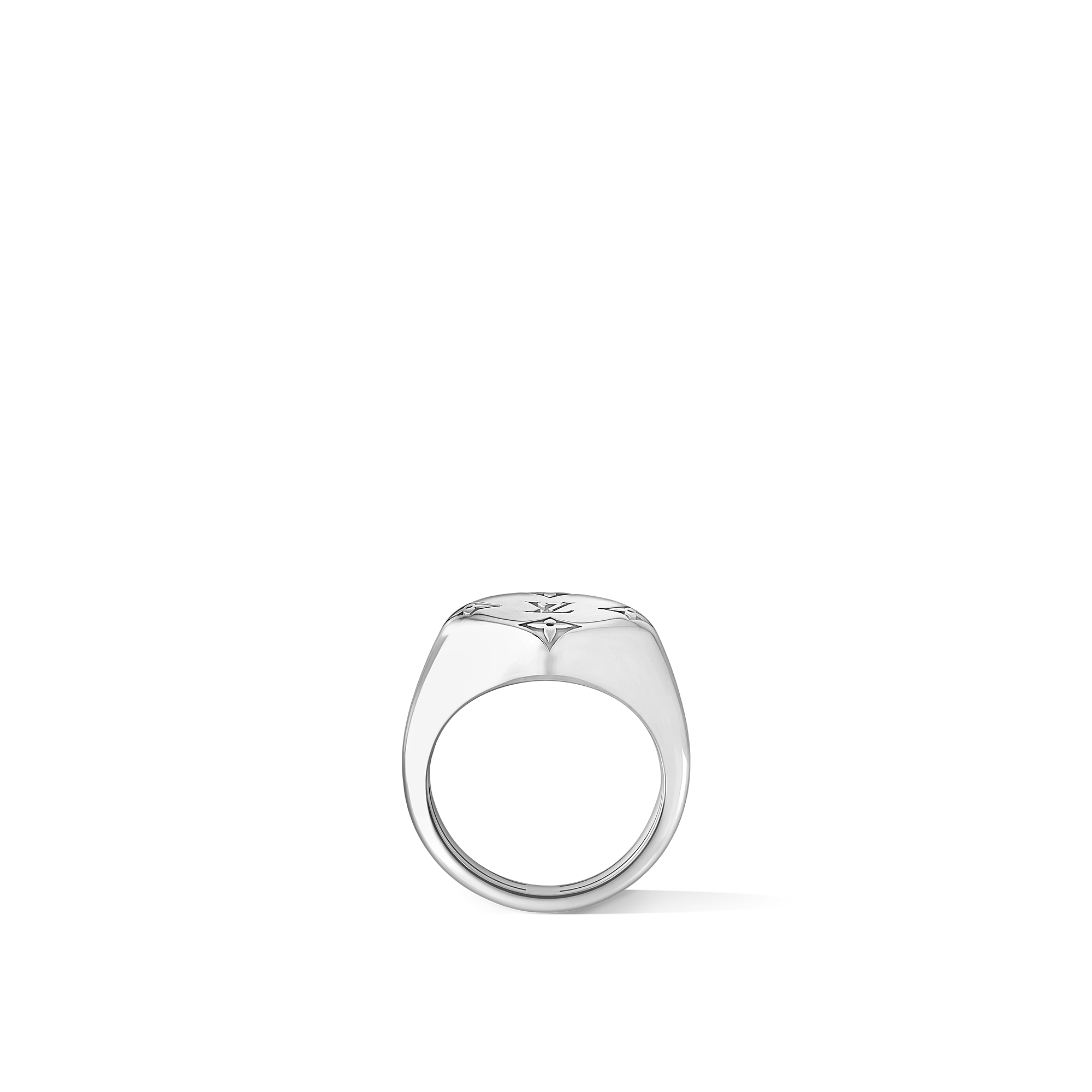 LES GASTONS VUITTON SIGNET 18K Gold Ring - 4