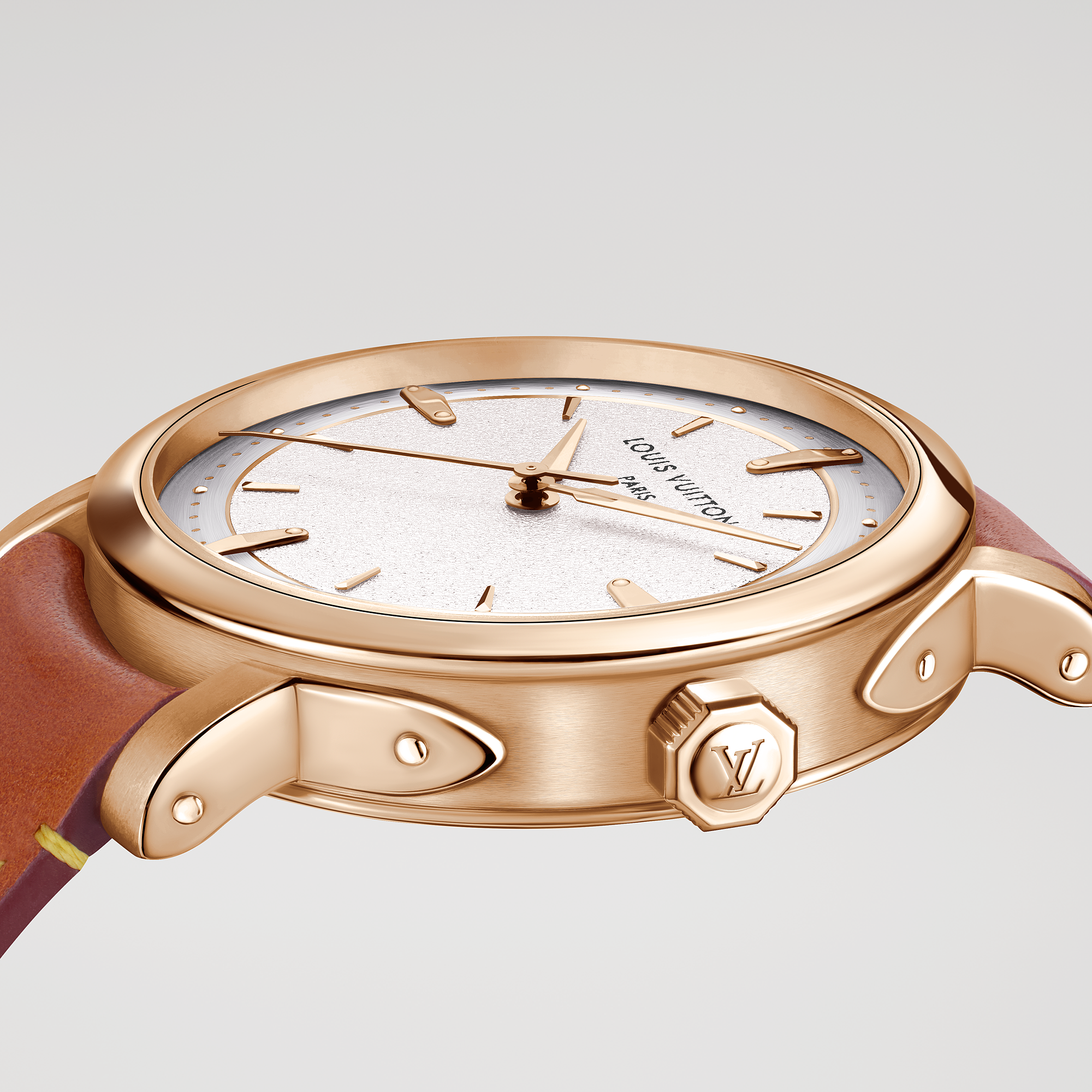 LOUIS VUITTON ESCALE 18K gold (rose) automatic watch, 39 mm - 3