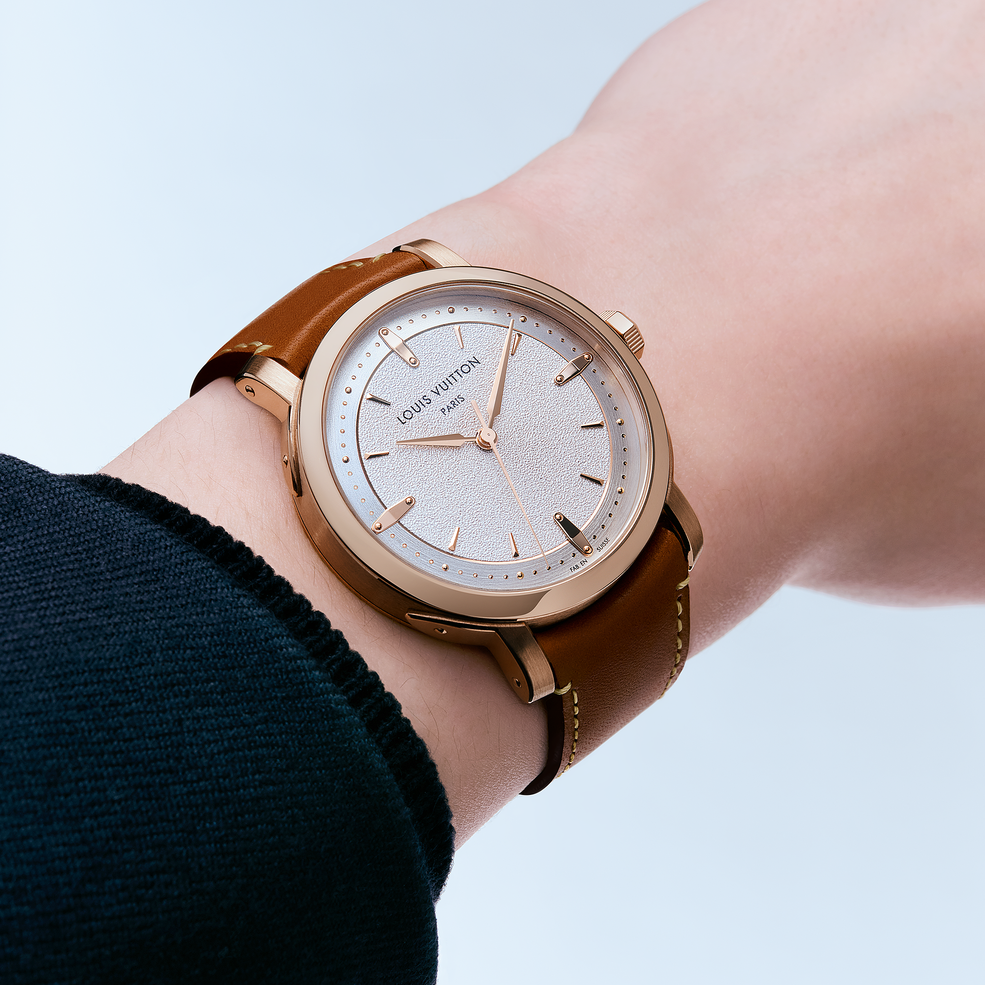LOUIS VUITTON ESCALE 18K gold (rose) automatic watch, 39 mm - 5
