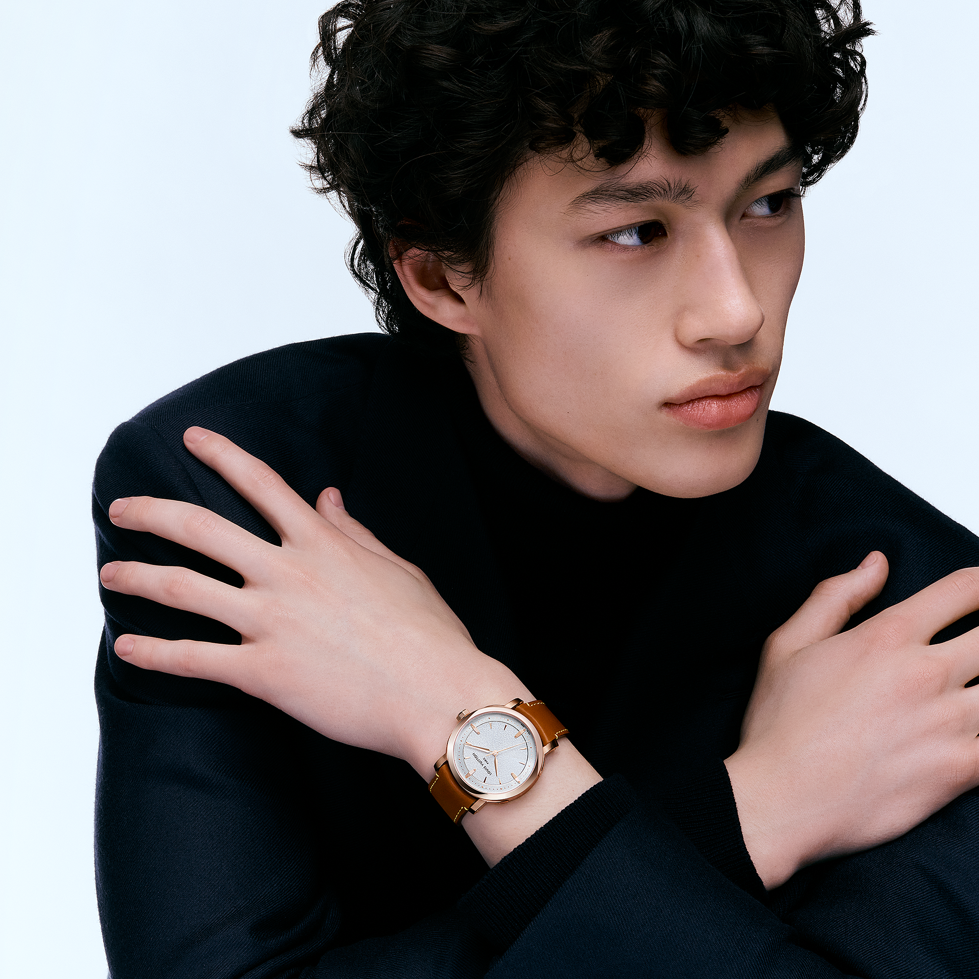 LOUIS VUITTON ESCALE 18K gold (rose) automatic watch, 39 mm - 8