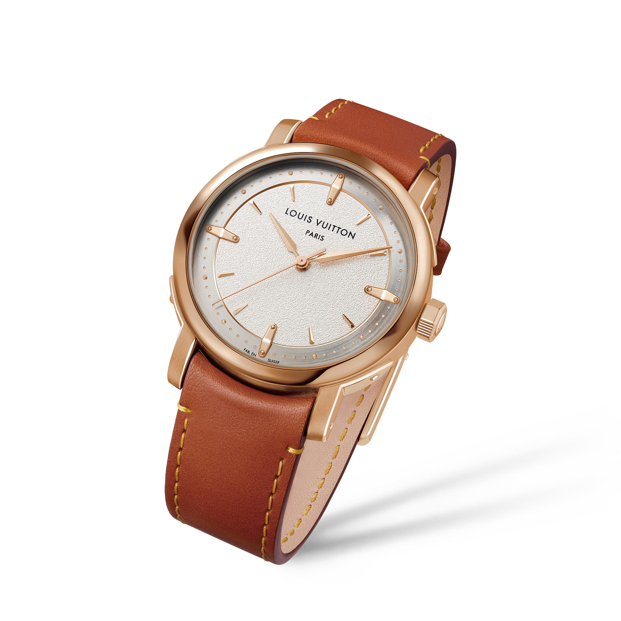 LOUIS VUITTON ESCALE 18K gold (rose) automatic watch, 39 mm - 10