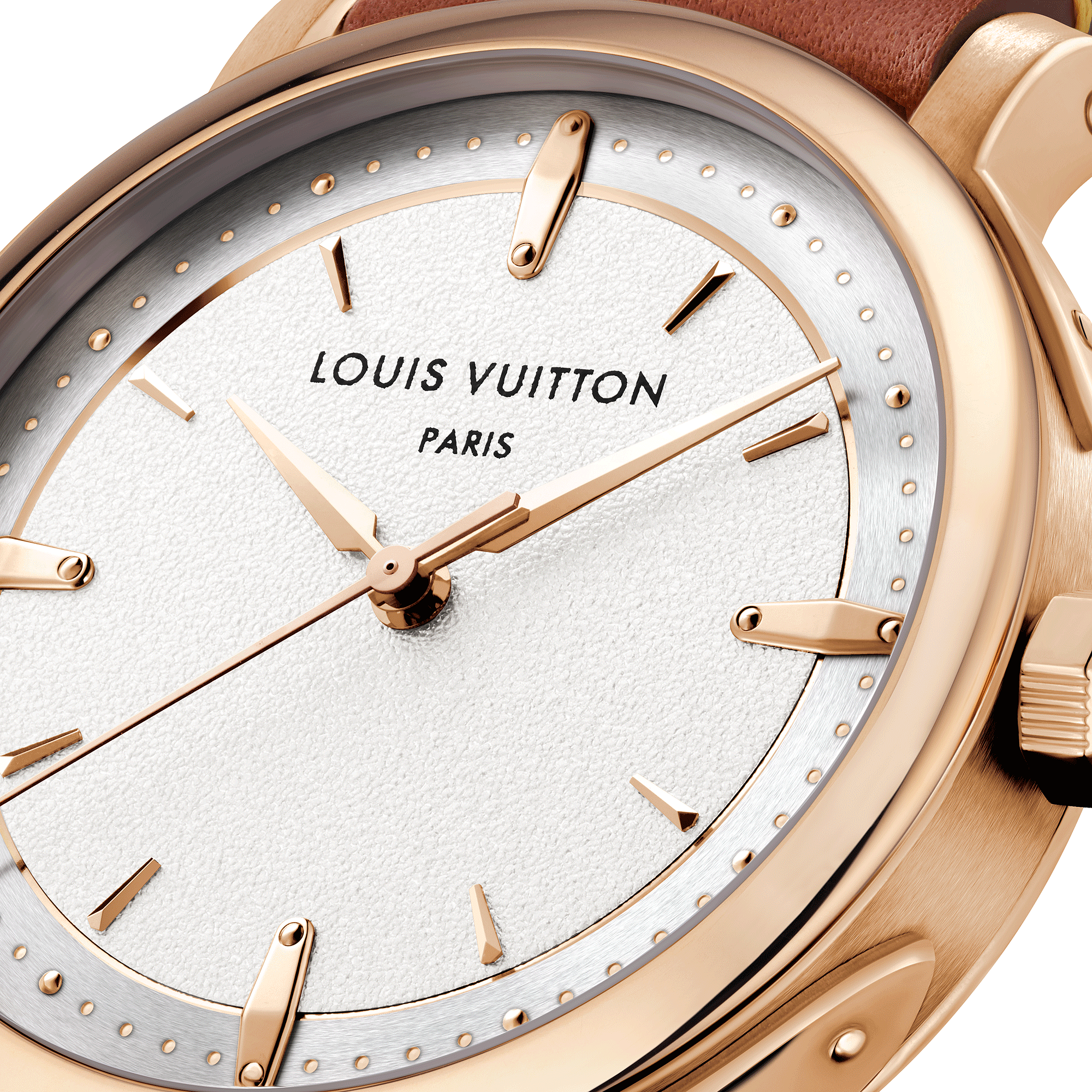LOUIS VUITTON ESCALE 18K gold (rose) automatic watch, 39 mm - 4