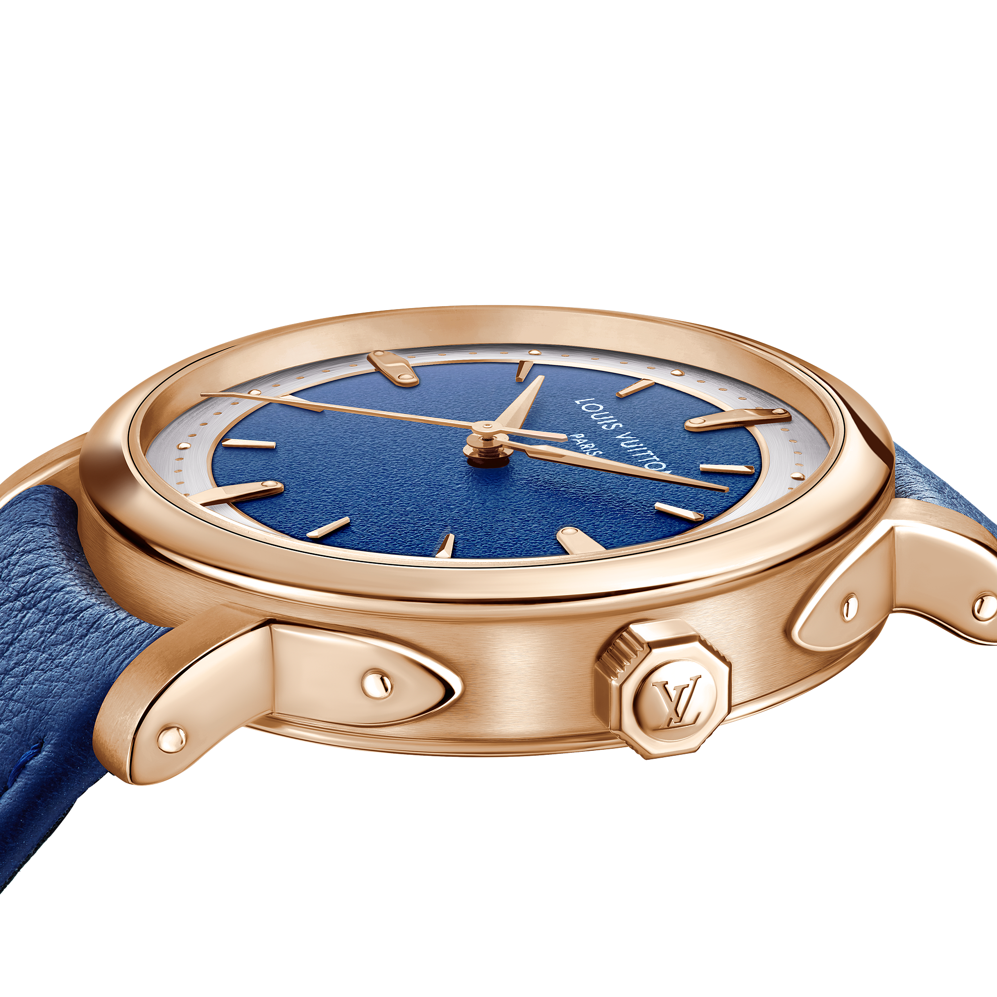 LOUIS VUITTON ESCALE 18K gold (rose) automatic watch, 39 mm - 3