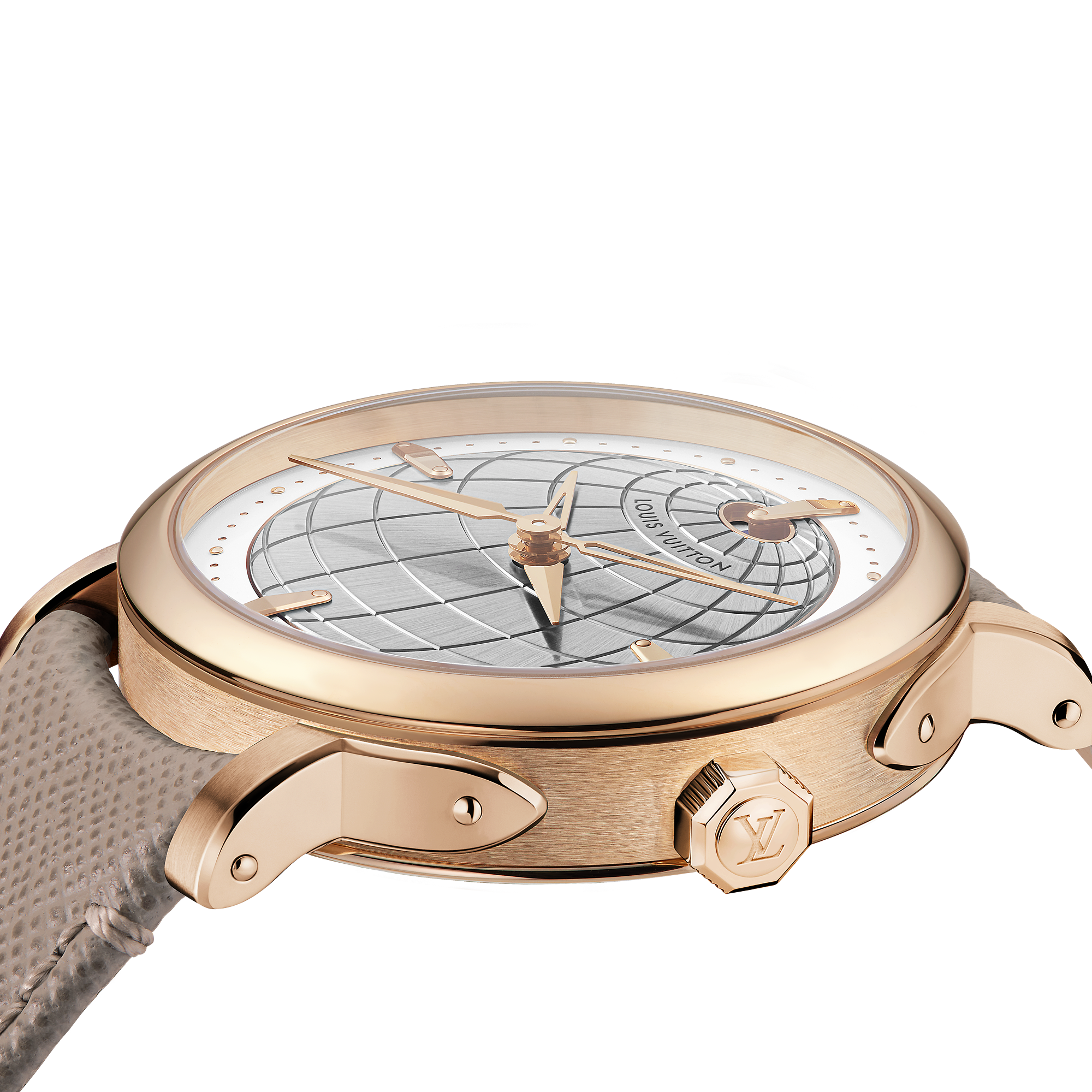 LOUIS VUITTON ESCALE TWIN ZONE 18K Gold (Rose Gold) Automatic Watch, 40 mm - 4