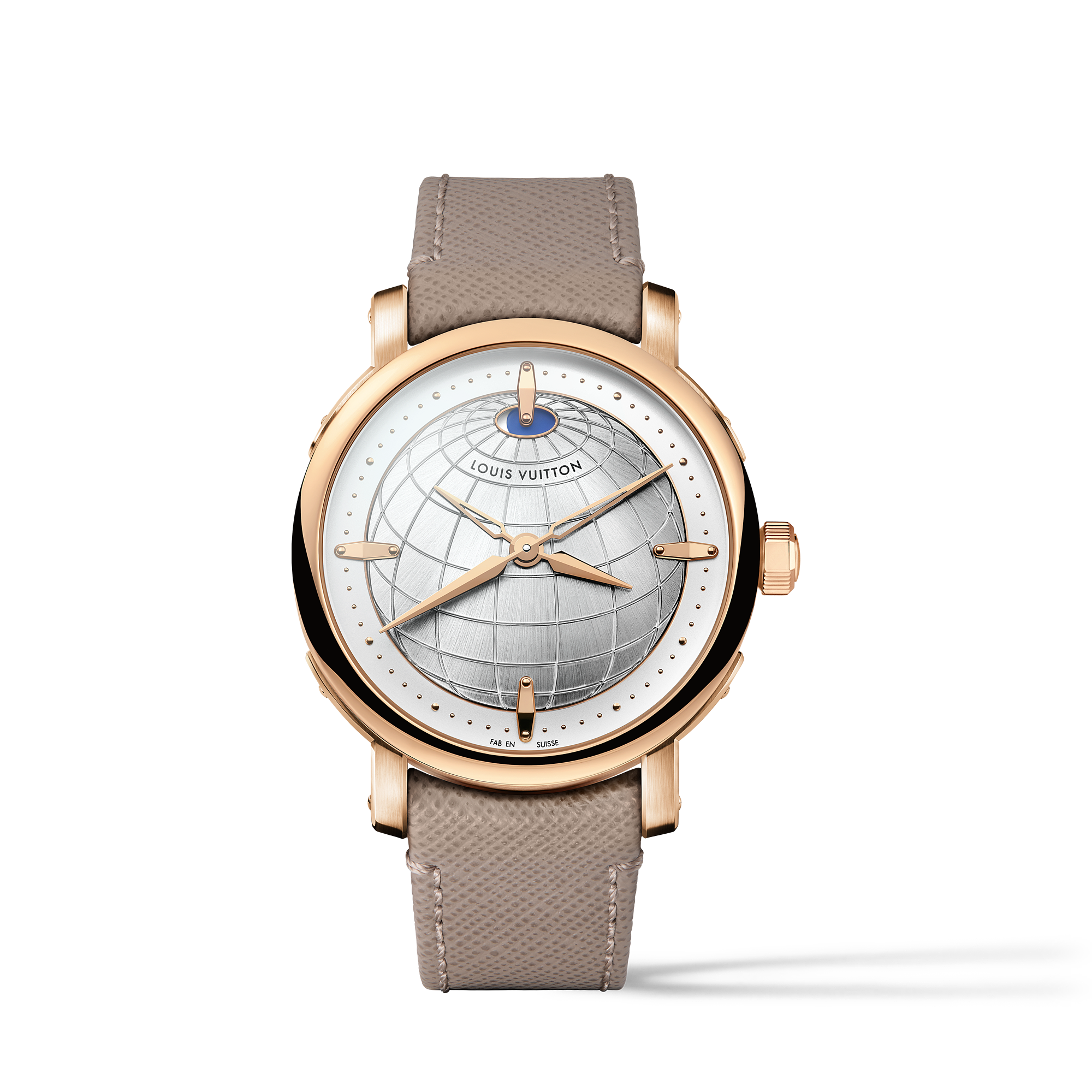 LOUIS VUITTON ESCALE TWIN ZONE 18K Gold (Rose Gold) Automatic Watch, 40 mm - 1