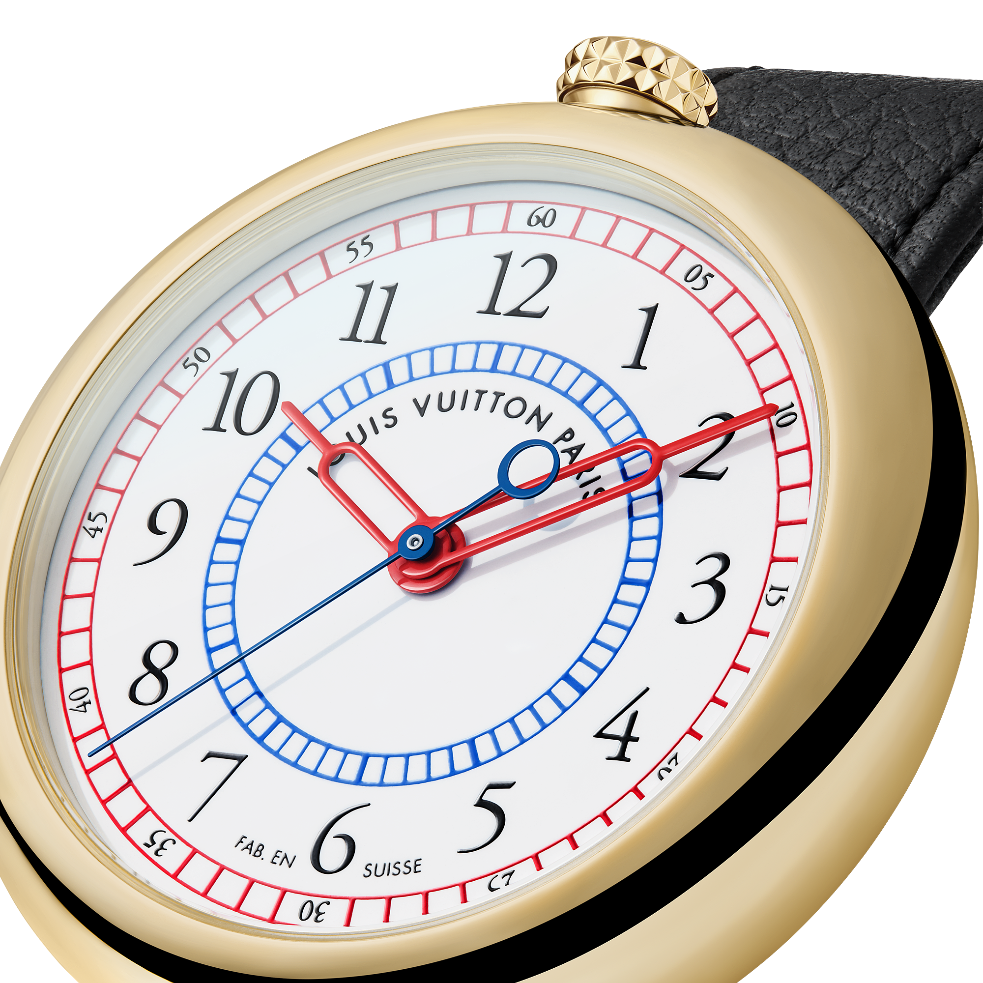 LOUIS VUITTON MONTEREY 18K Gold (Yellow) Automatic Watch, 39 mm - 3