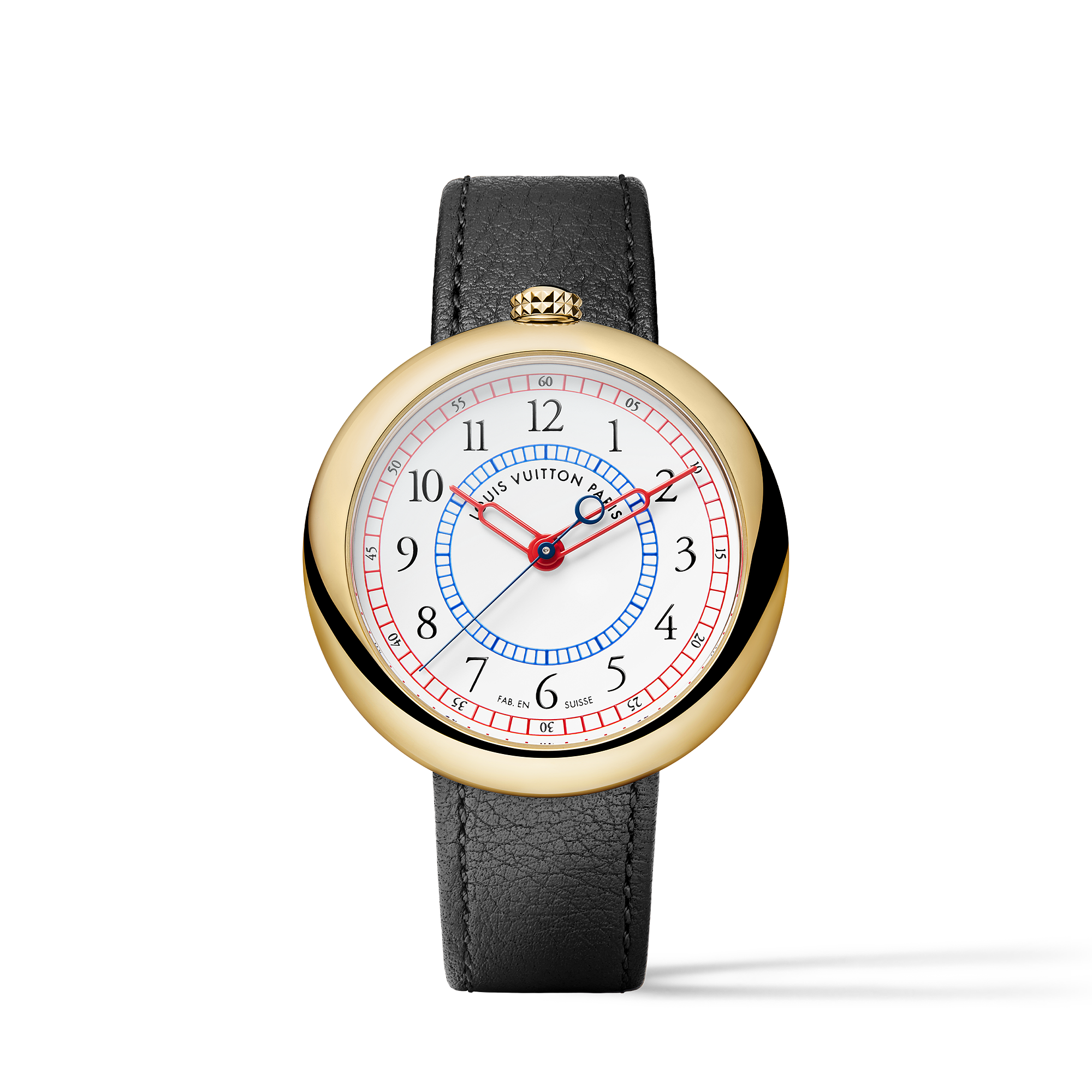 LOUIS VUITTON MONTEREY 18K Gold (Yellow) Automatic Watch, 39 mm - 1