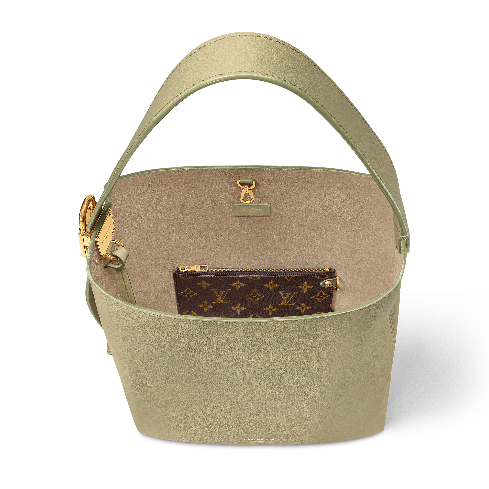 Leather -- LOW KEY HOBO Medium Handbag