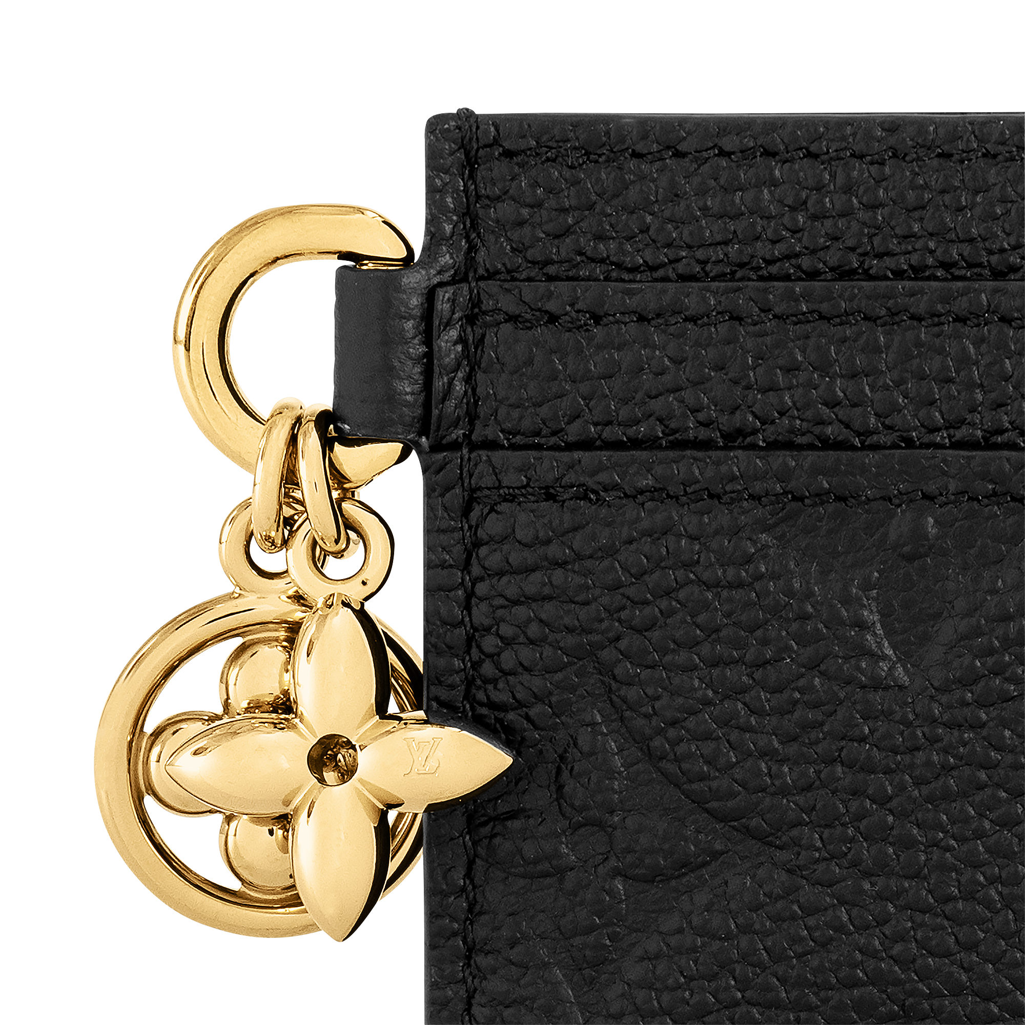 Leather -- LV CHARMS Cardholder
