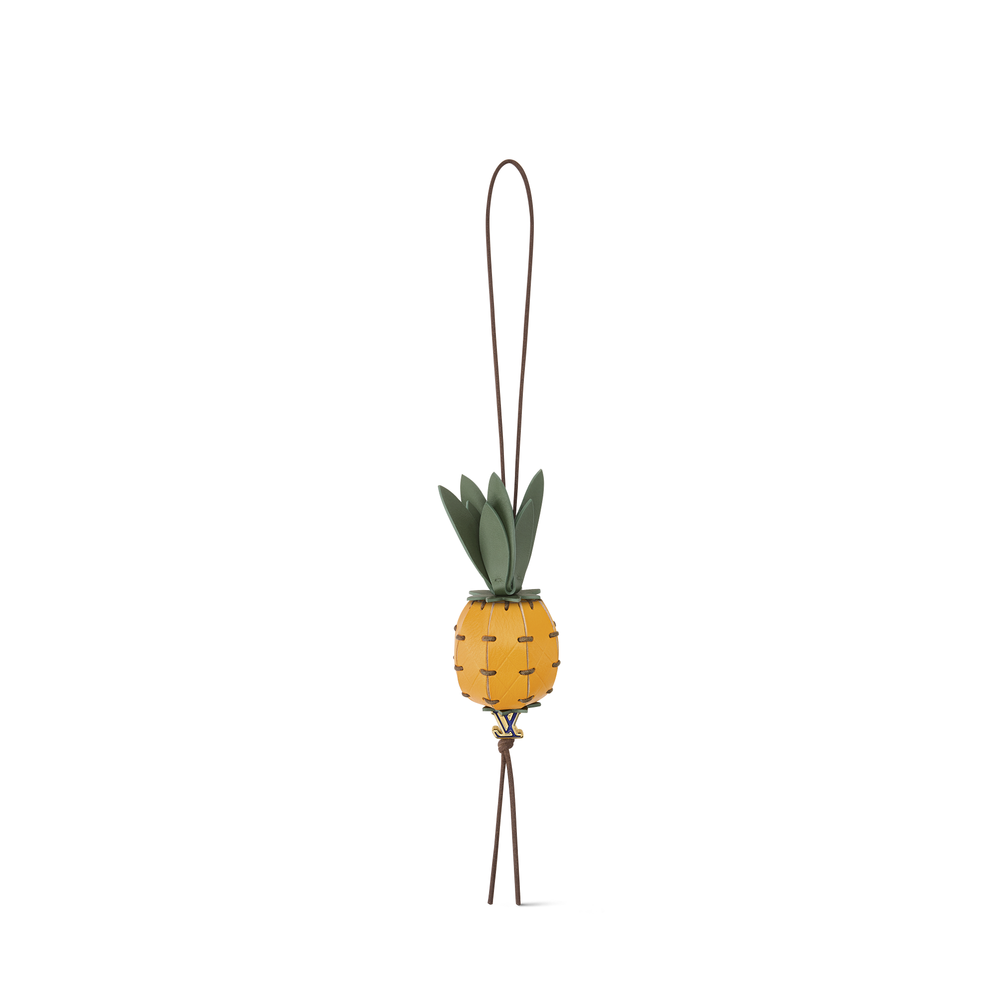 LV CRAFT PINEAPPLE BAG CHARM - 2