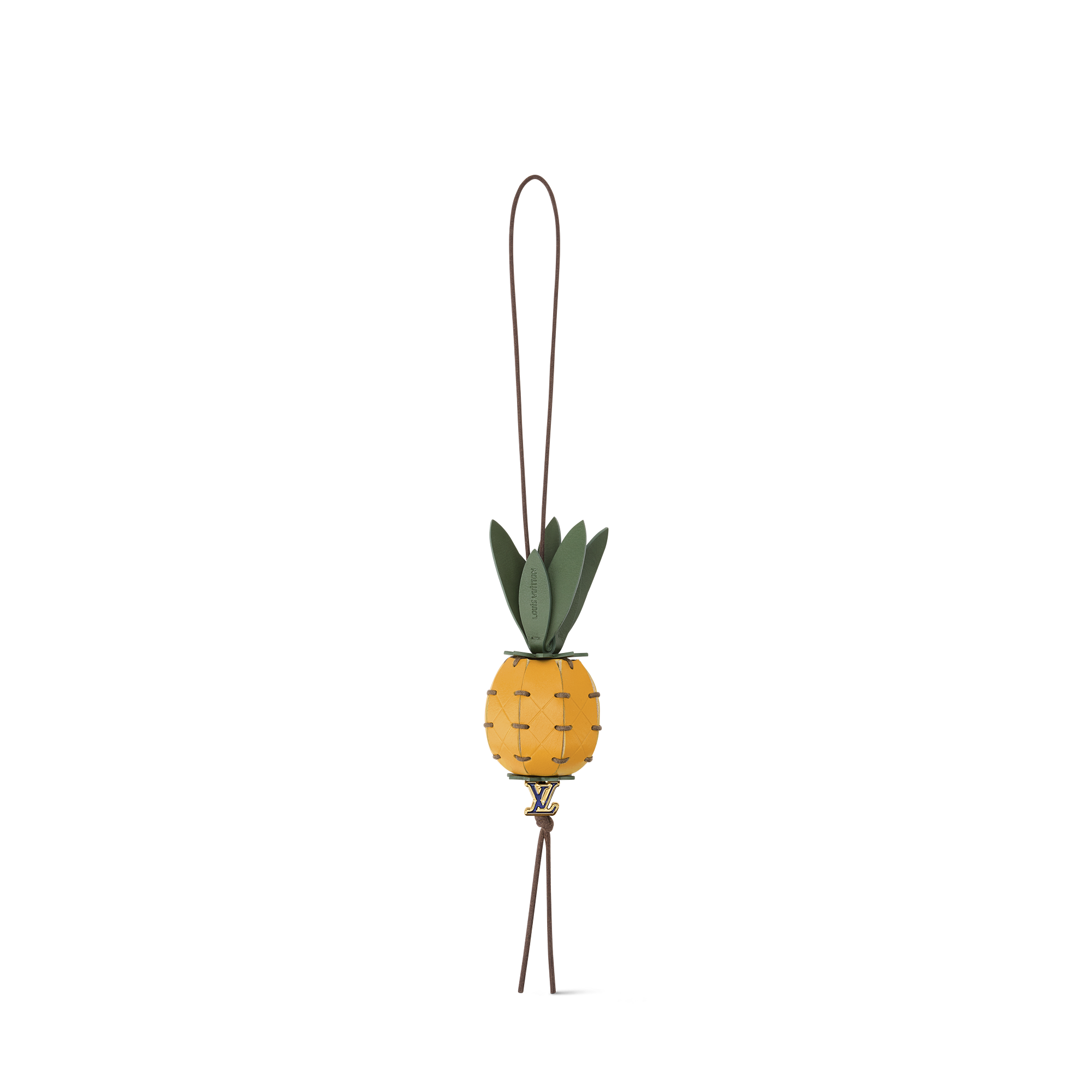 LV CRAFT PINEAPPLE BAG CHARM - 1