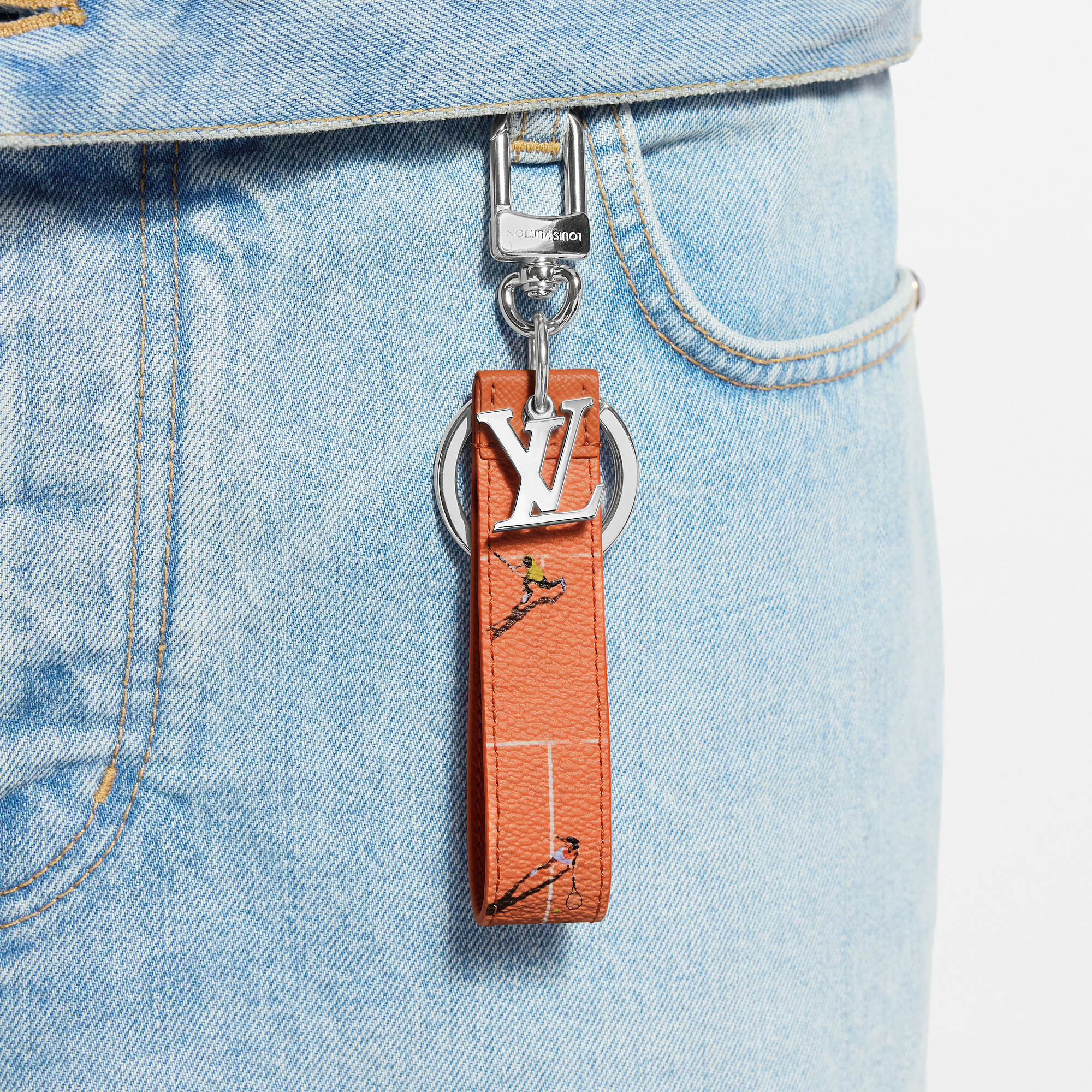 LV DRAGONNE SPORT Bag Charm and Keychain - 2