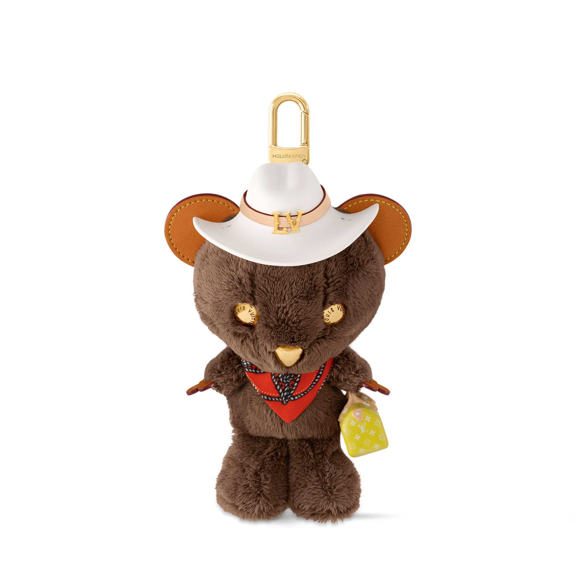 LV LOUIS BEAR Bag Charm - 1