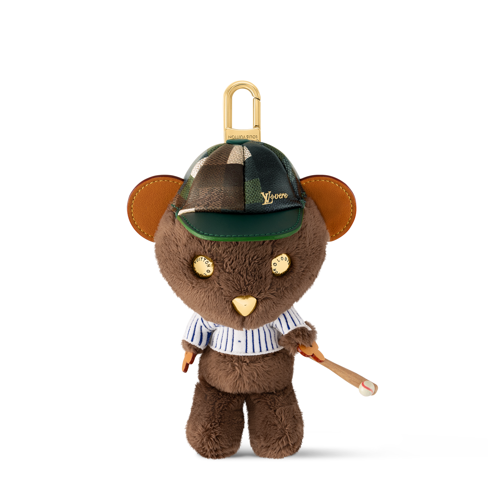 LV LOUIS BEAR Bag Charm - 1