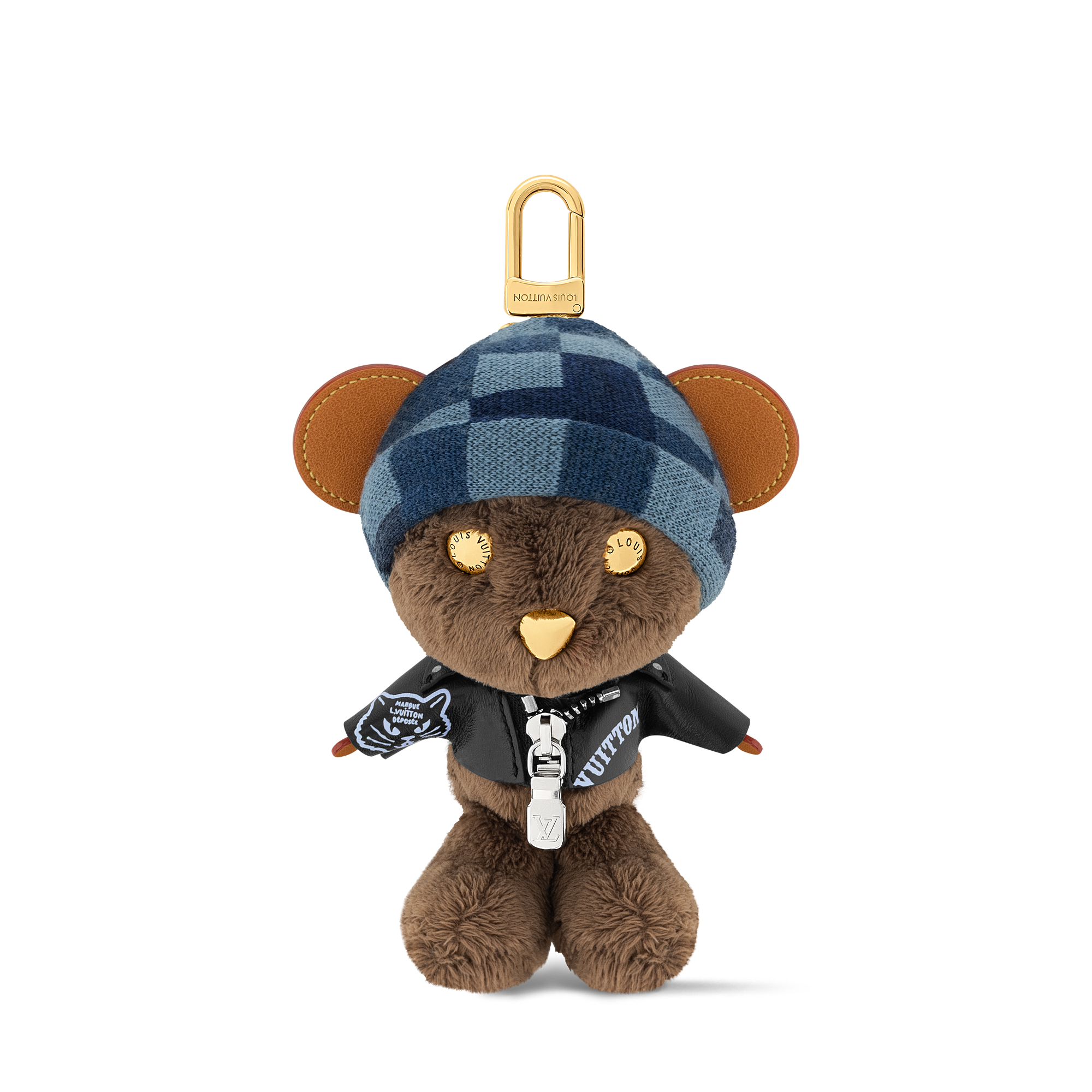 LV LOUIS BEAR Bag Charm - 1
