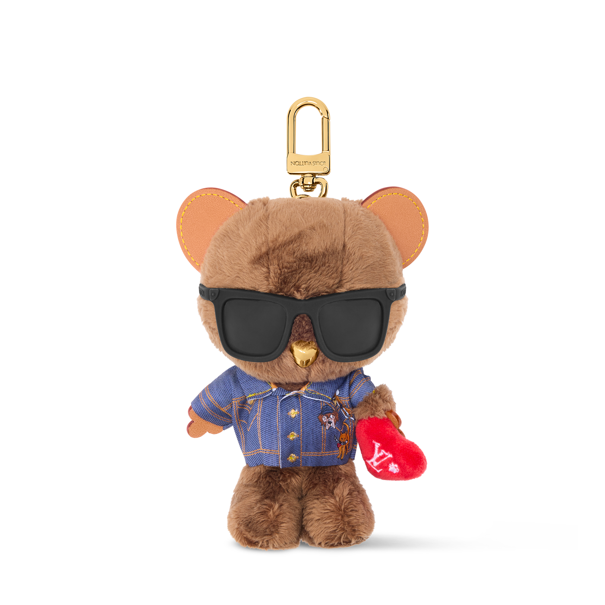 LV LOUIS BEAR Bag Charm - 1