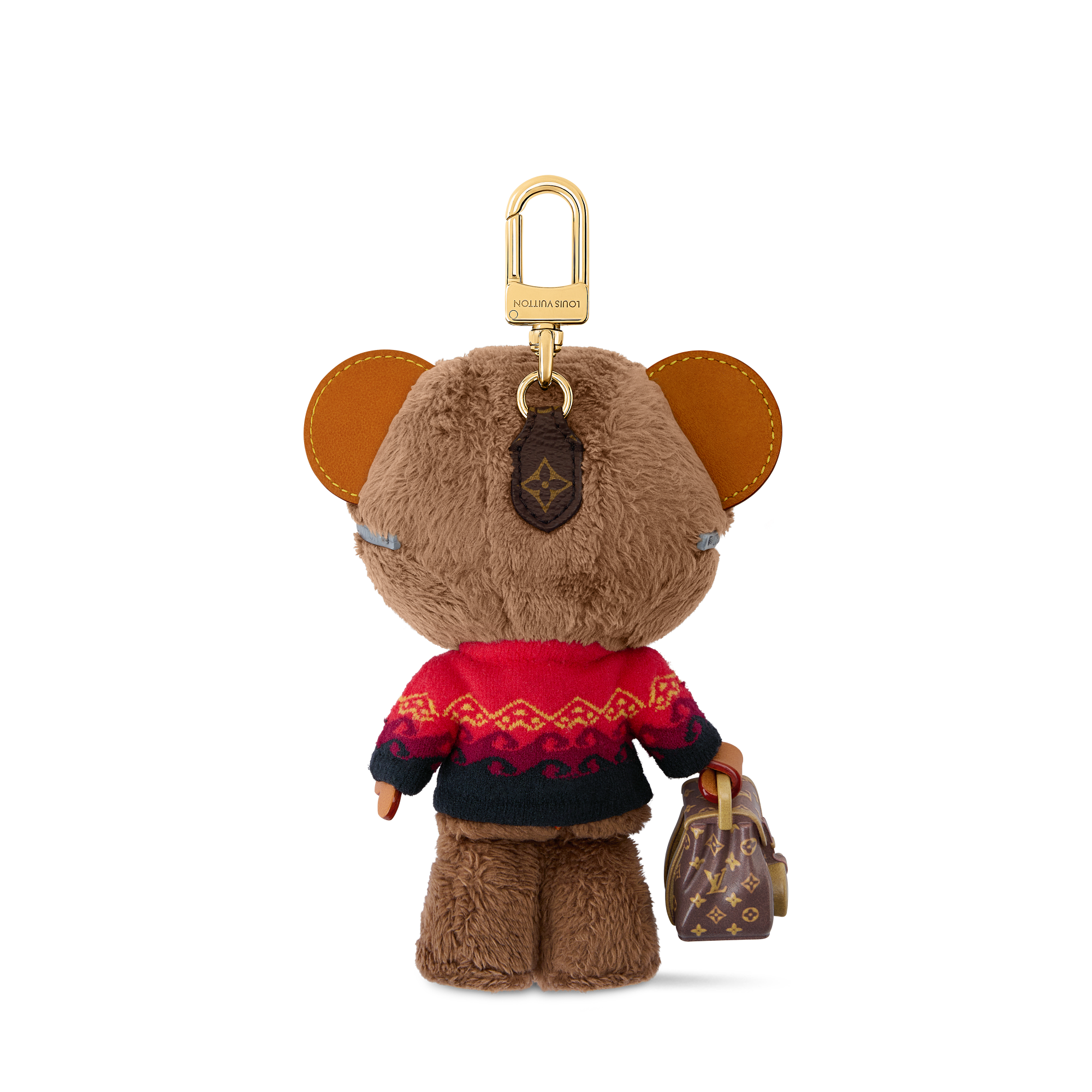 LV LOUIS BEAR Bag Charm - 2