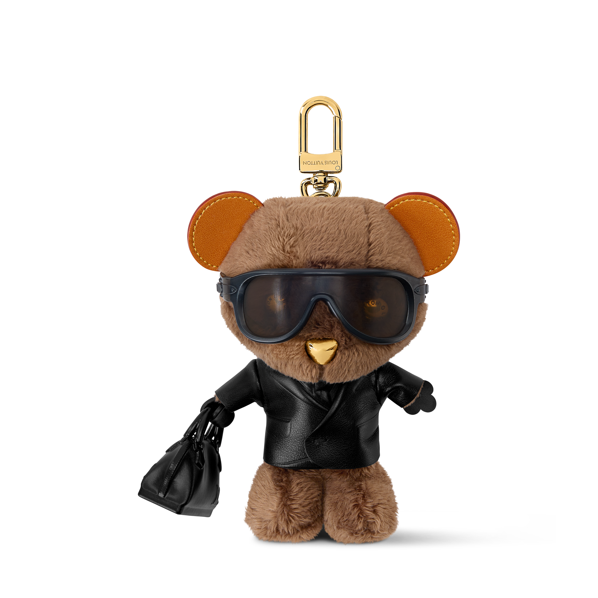 LV LOUIS BEAR Bag Charm - 1