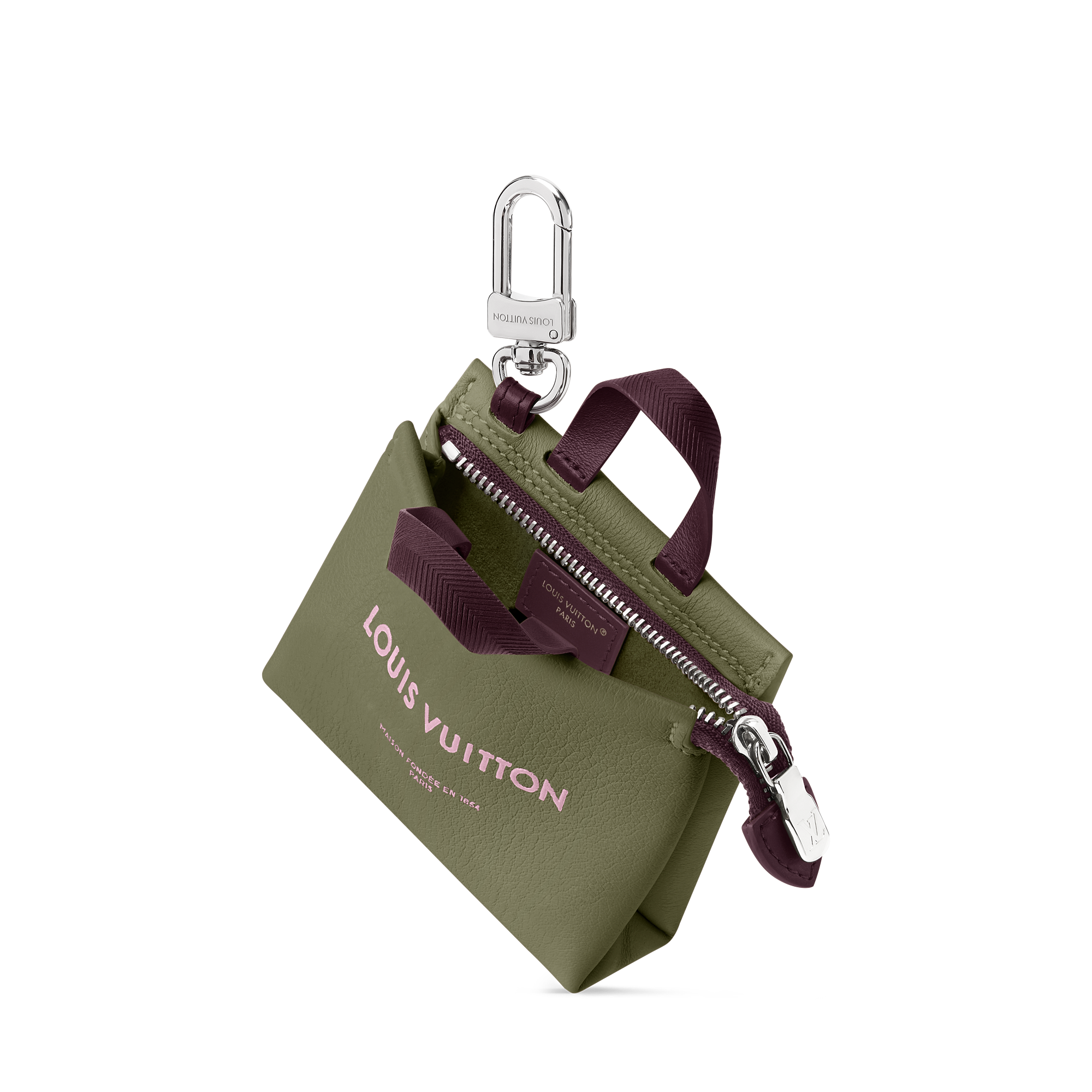 LV MINI SHOPPER TOTE bag charm - 3