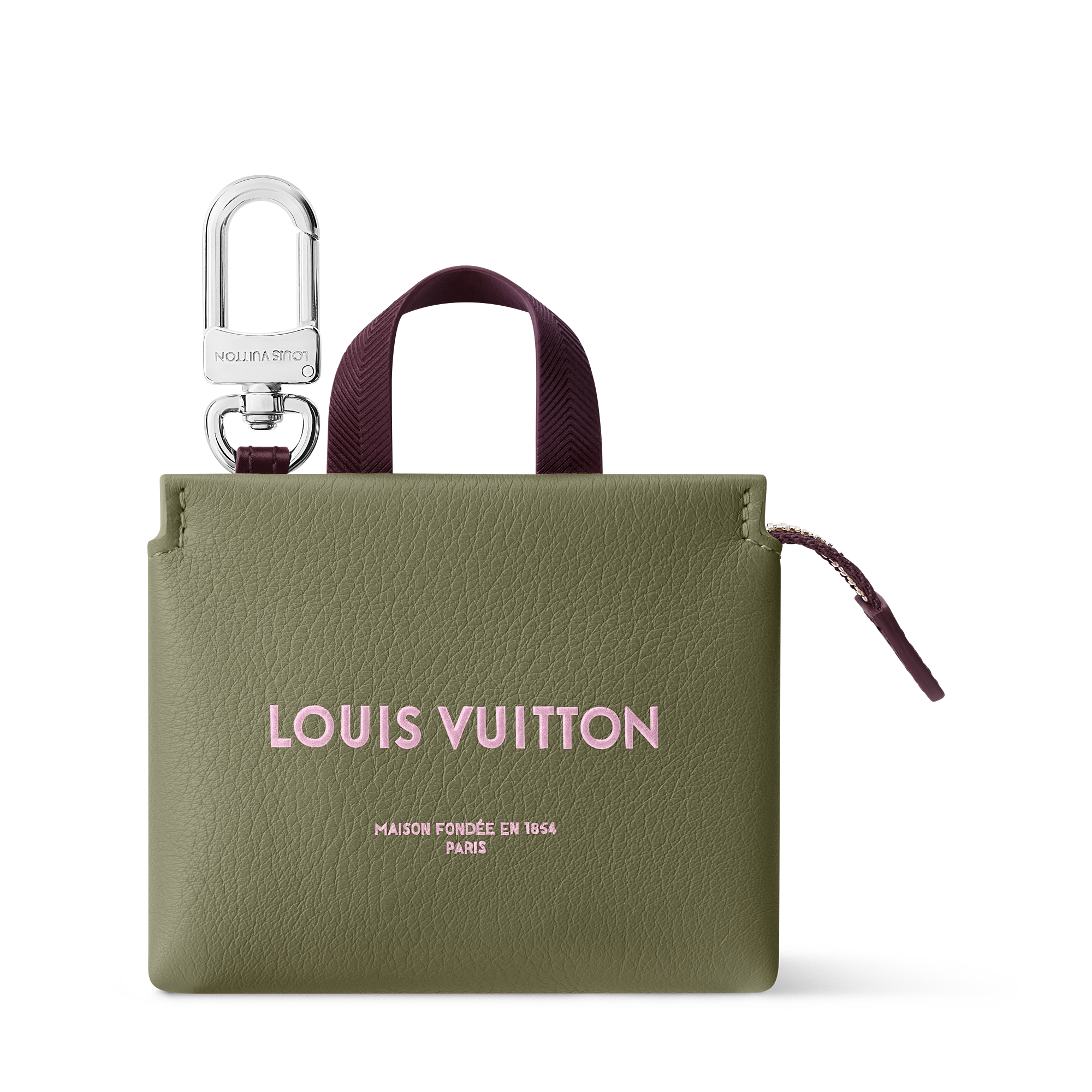 LV MINI SHOPPER TOTE bag charm - 1