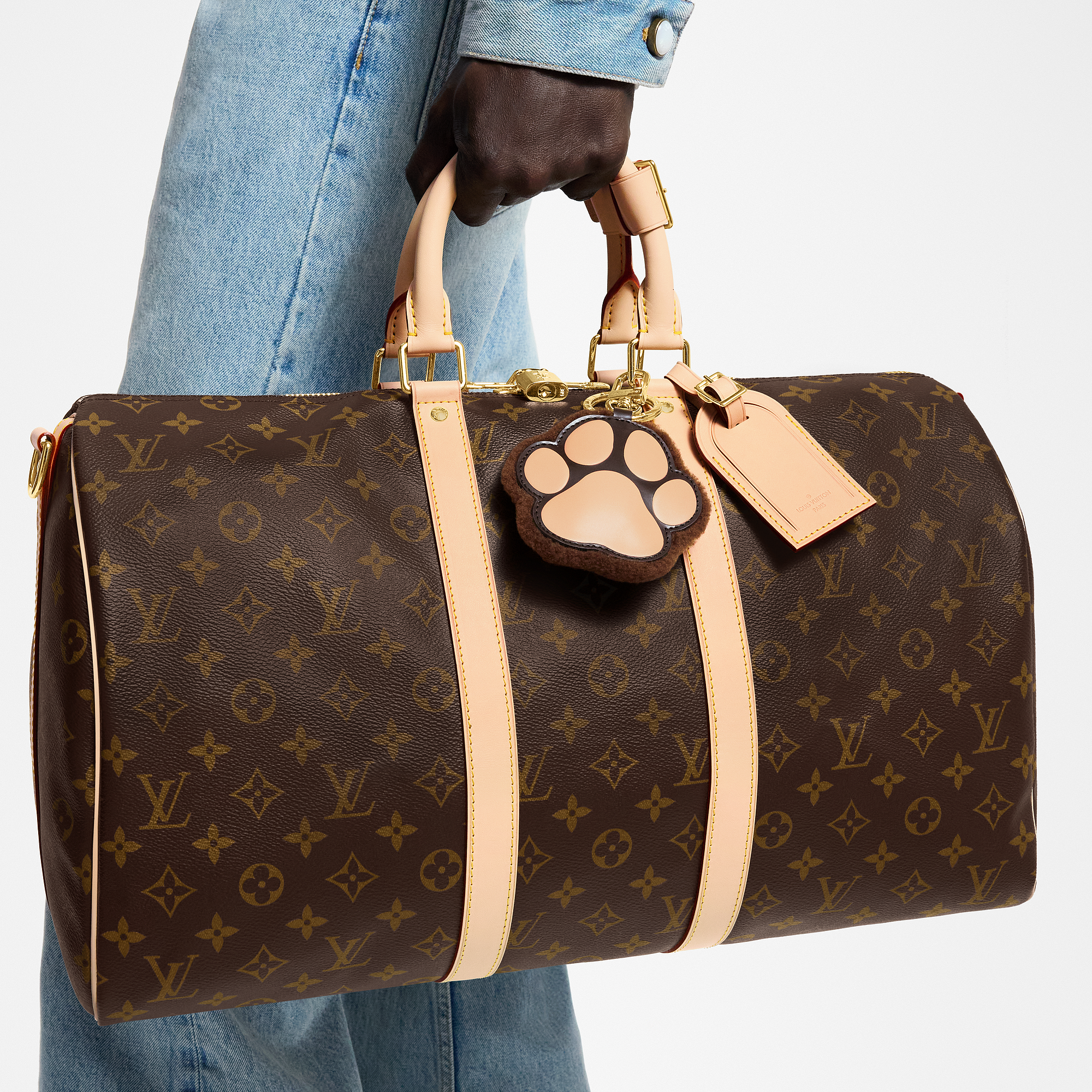 LV PAW Bag Charm and Keychain - 2