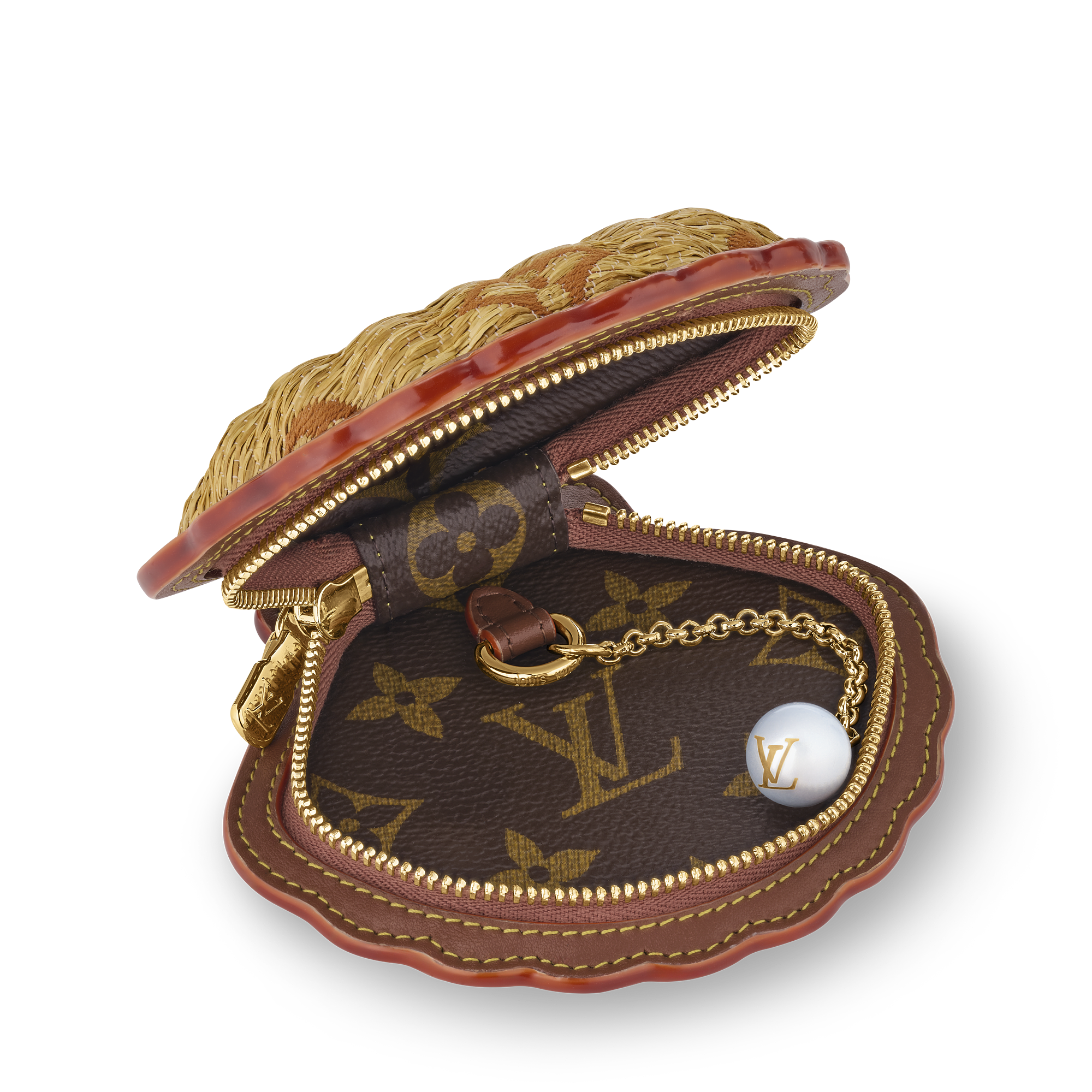 LV SHELL bag charm - 5