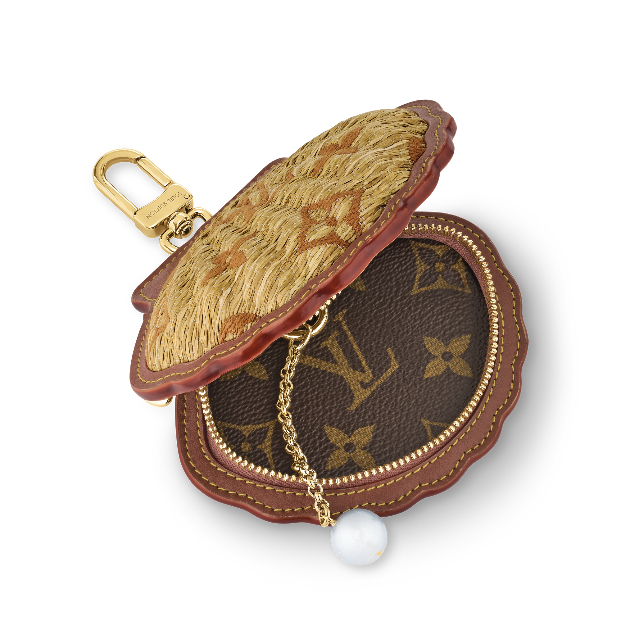 LV SHELL bag charm - 3
