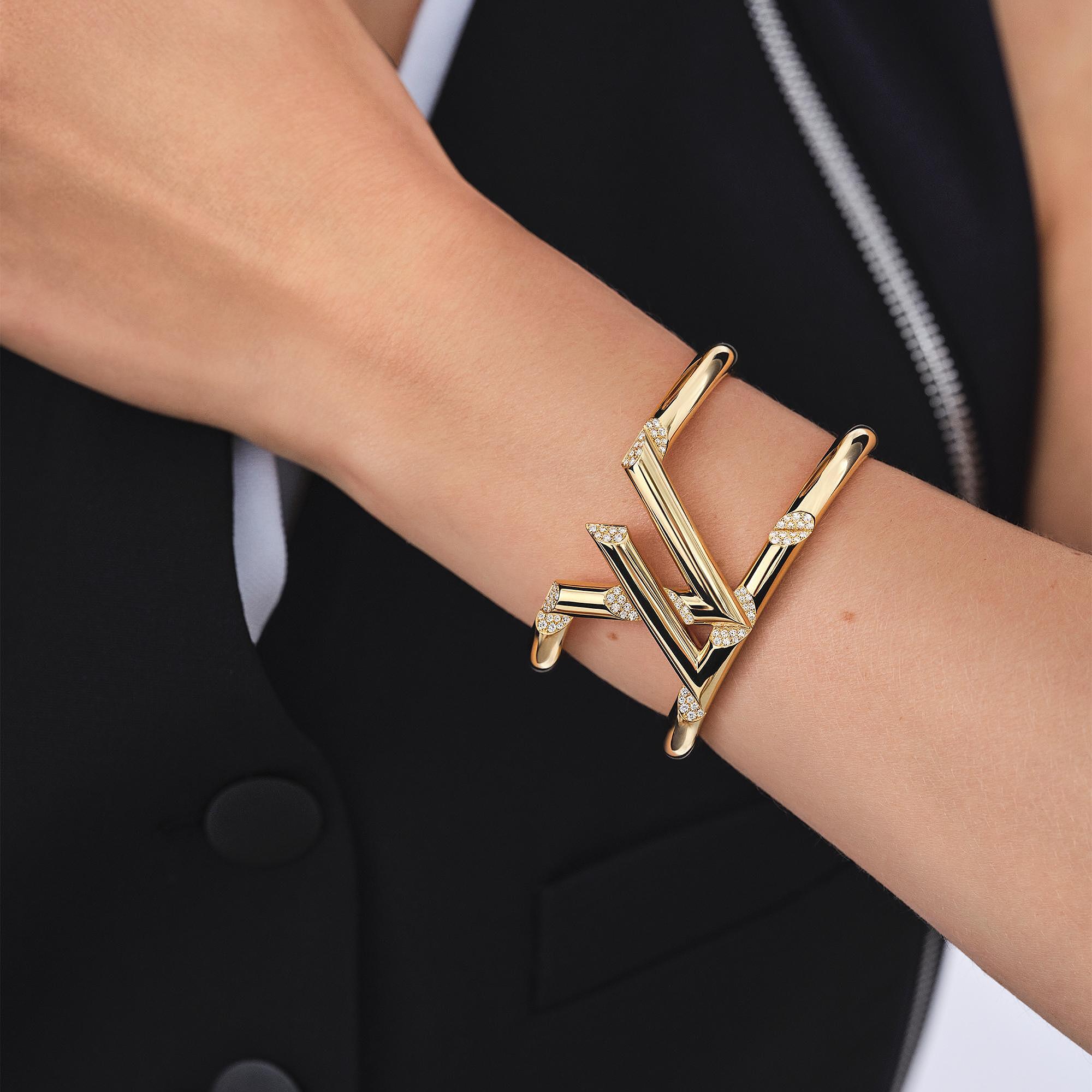 LV VOLT 18K gold diamond bracelet - 3